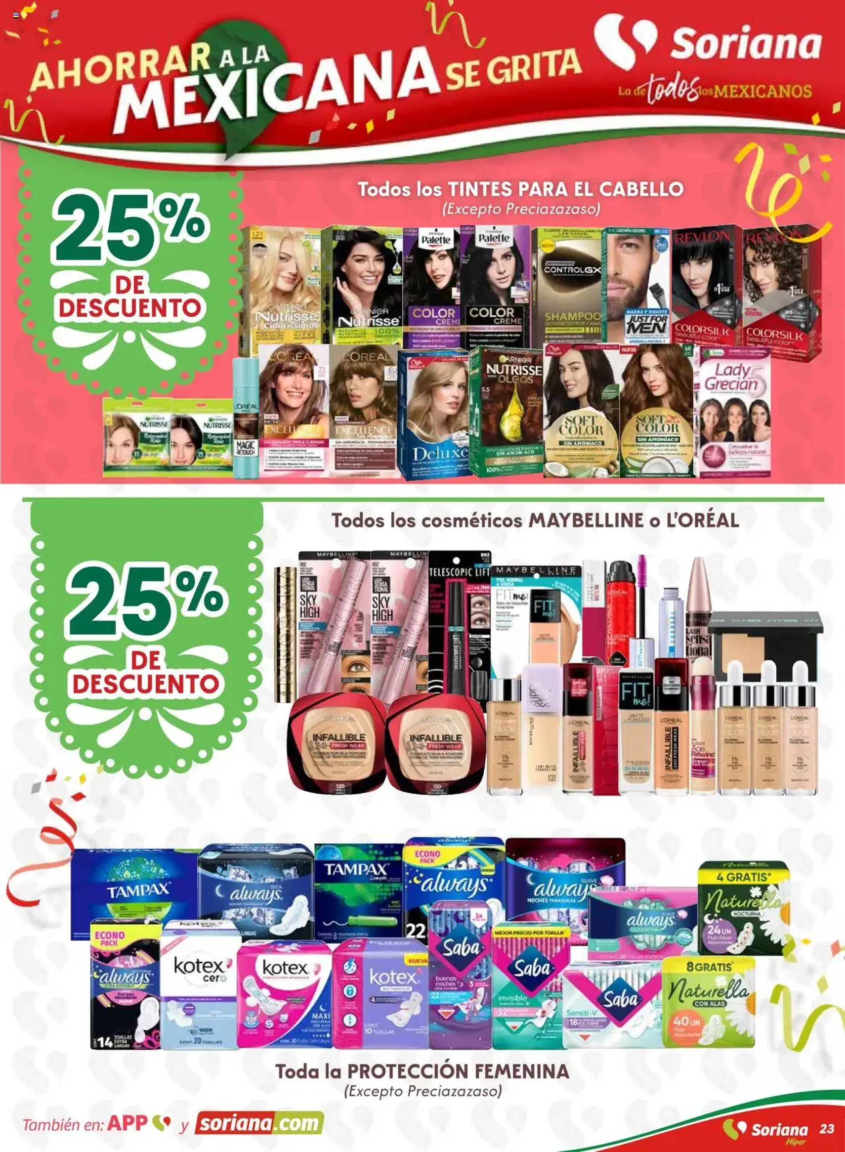 Soriana - Ahorrar a la mexicana se grita Soriana Híper Nacional - folleto válido desde 10/09/2025 página 23 de 29