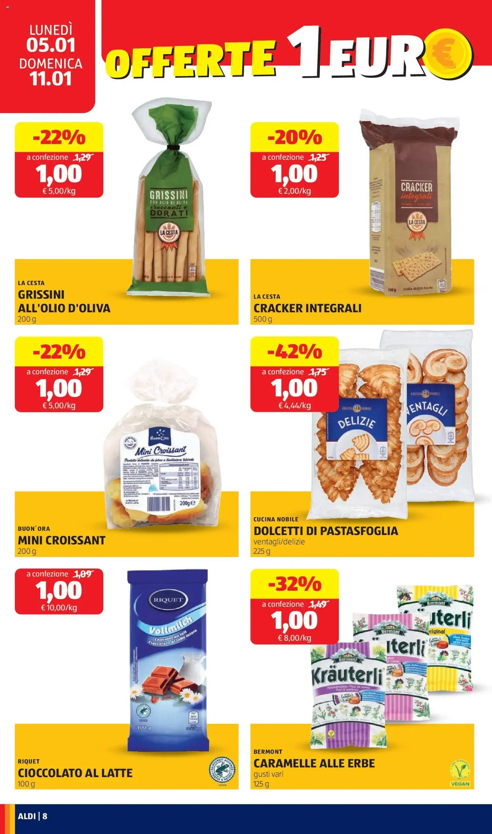 Volantino Aldi - volantino valido dal 05/01/2026 pagina 8 di 32