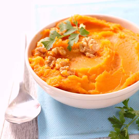 Anteprima ricetta Purea di patate dolci