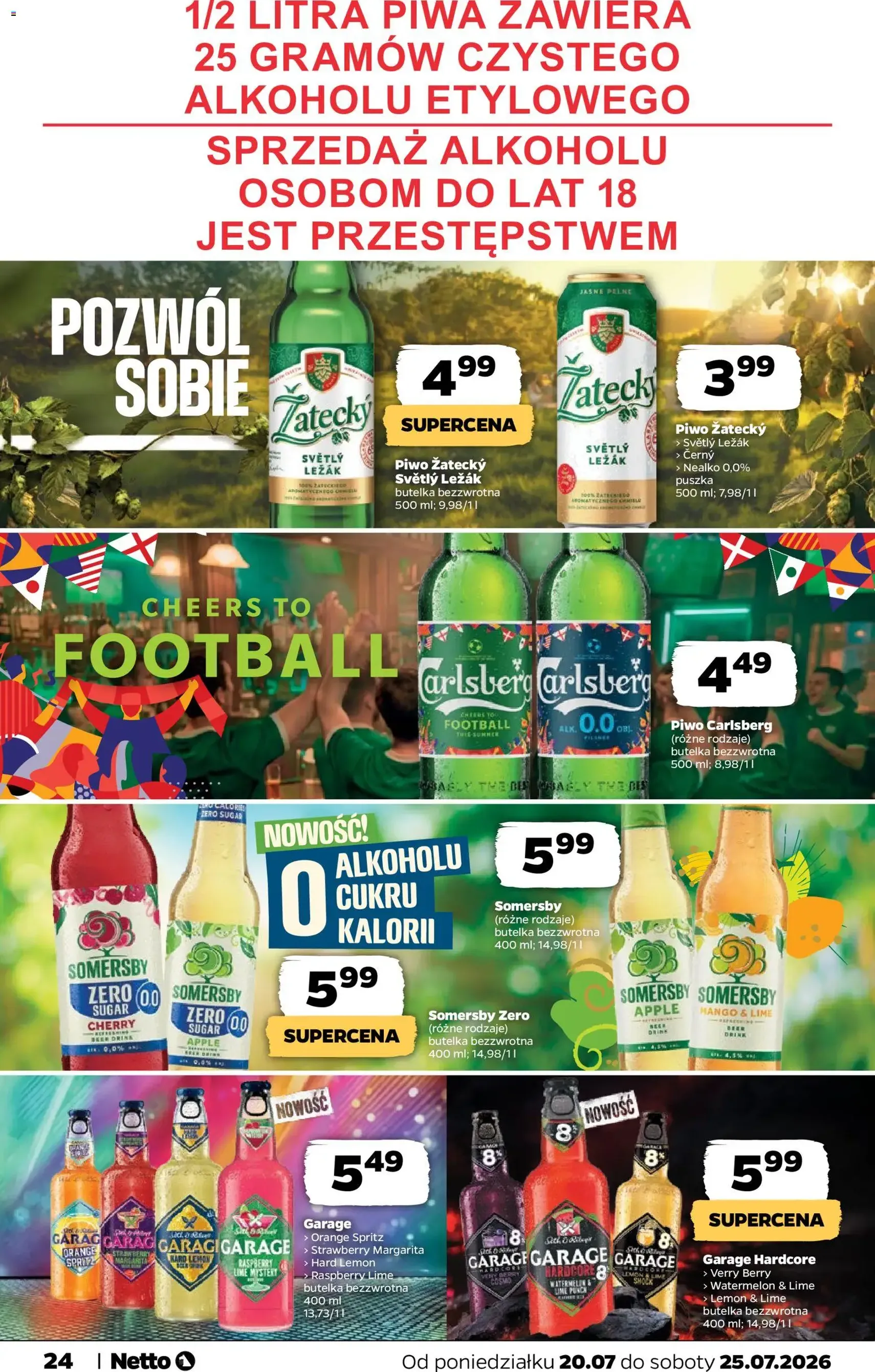 Netto gazetka od poniedziałku - ważny gazetka od 20.07.2026 strona 24 z 33