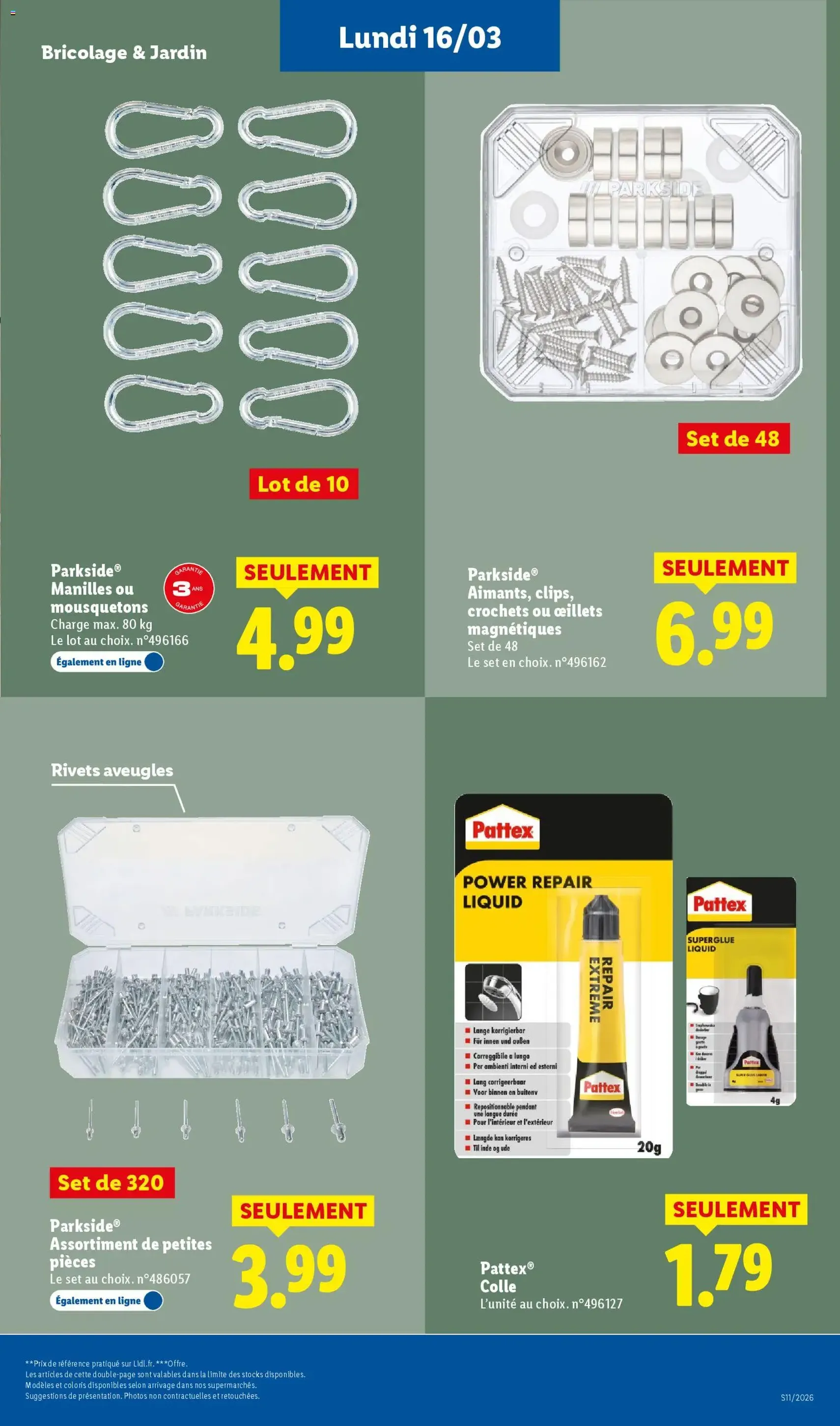 LIDL catalogue semaine 11 - brochure valable à partir du 12/03/2026, page 59 sur 71