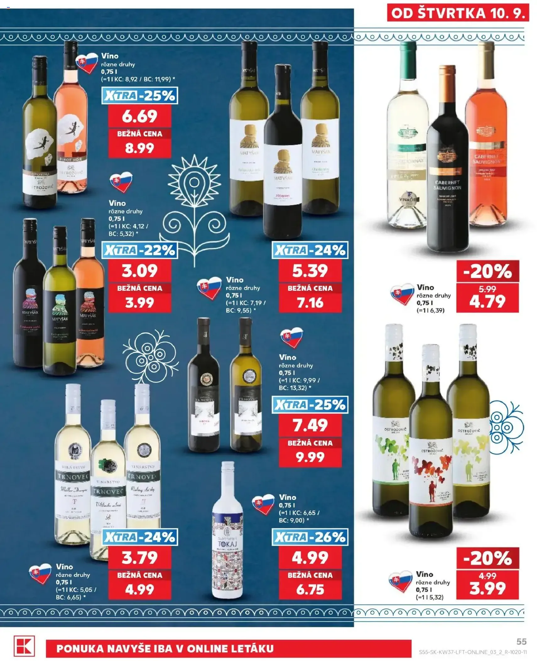 Kaufland leták - platný leták od 10.09.2026 strana 55 z 84