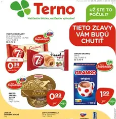 Terno leták - náhľad letáku platný od 23.10.2025