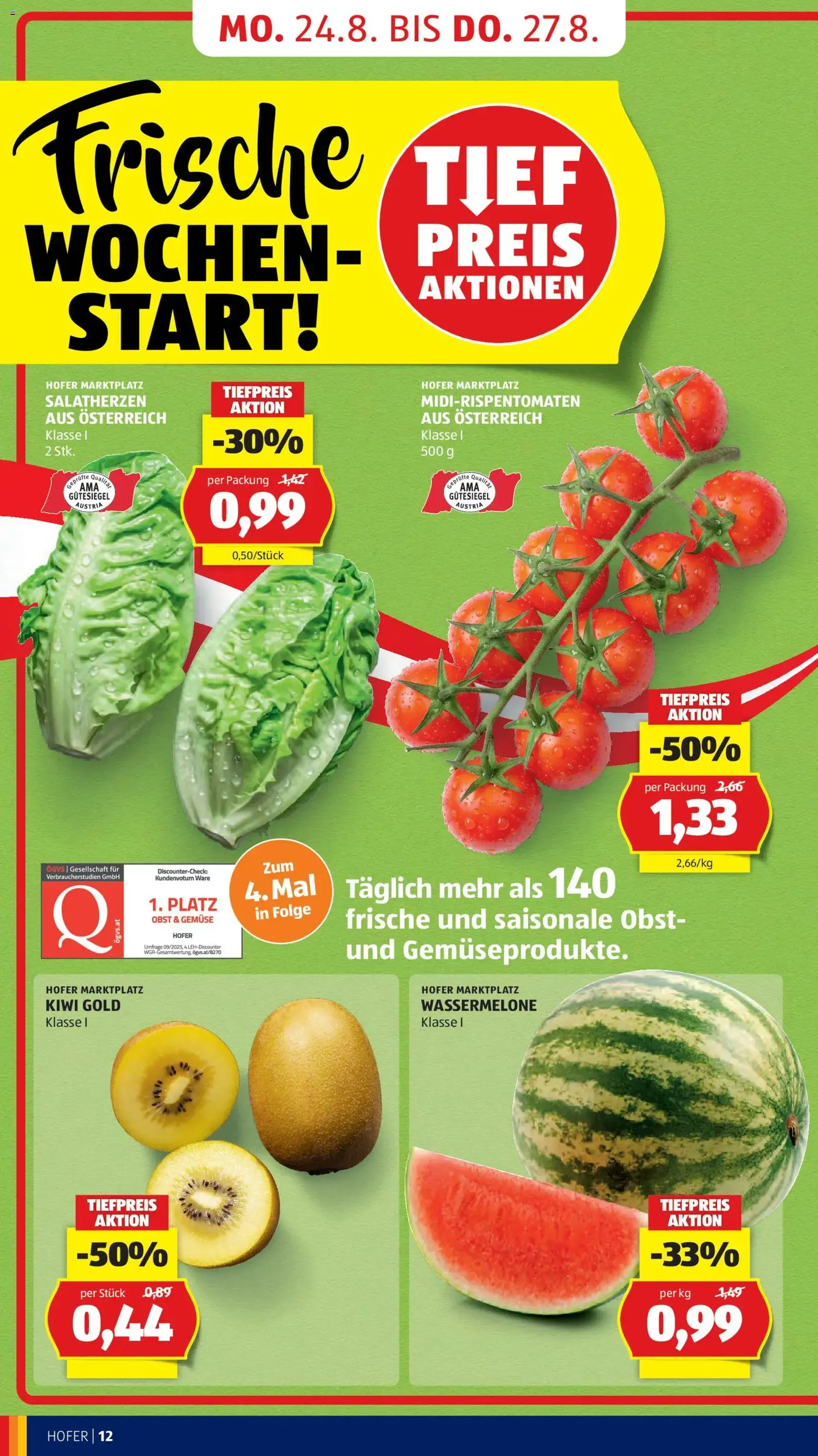 Hofer Flugblatt - Gültiger Prospekt ab 21.08.2026, Seite 22 von insgesamt 46