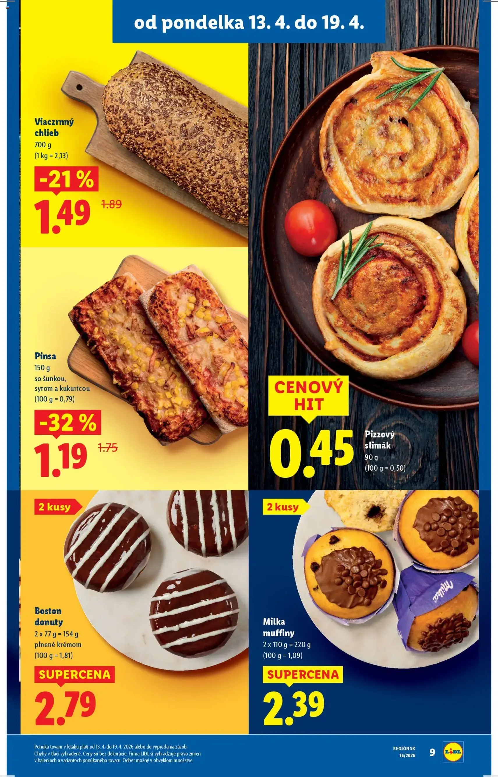 Lidl leták - platný leták od 13.04.2026 strana 9 z 89