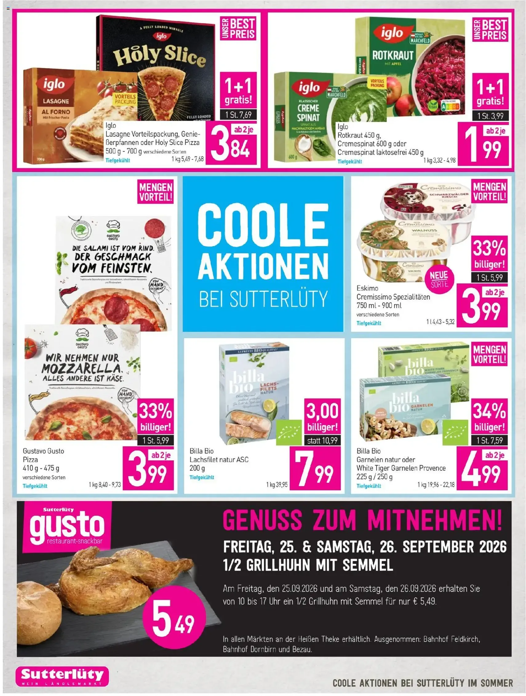 Sutterlüty Flugblatt - Gültiger Prospekt ab 24.09.2026, Seite 18 von insgesamt 20