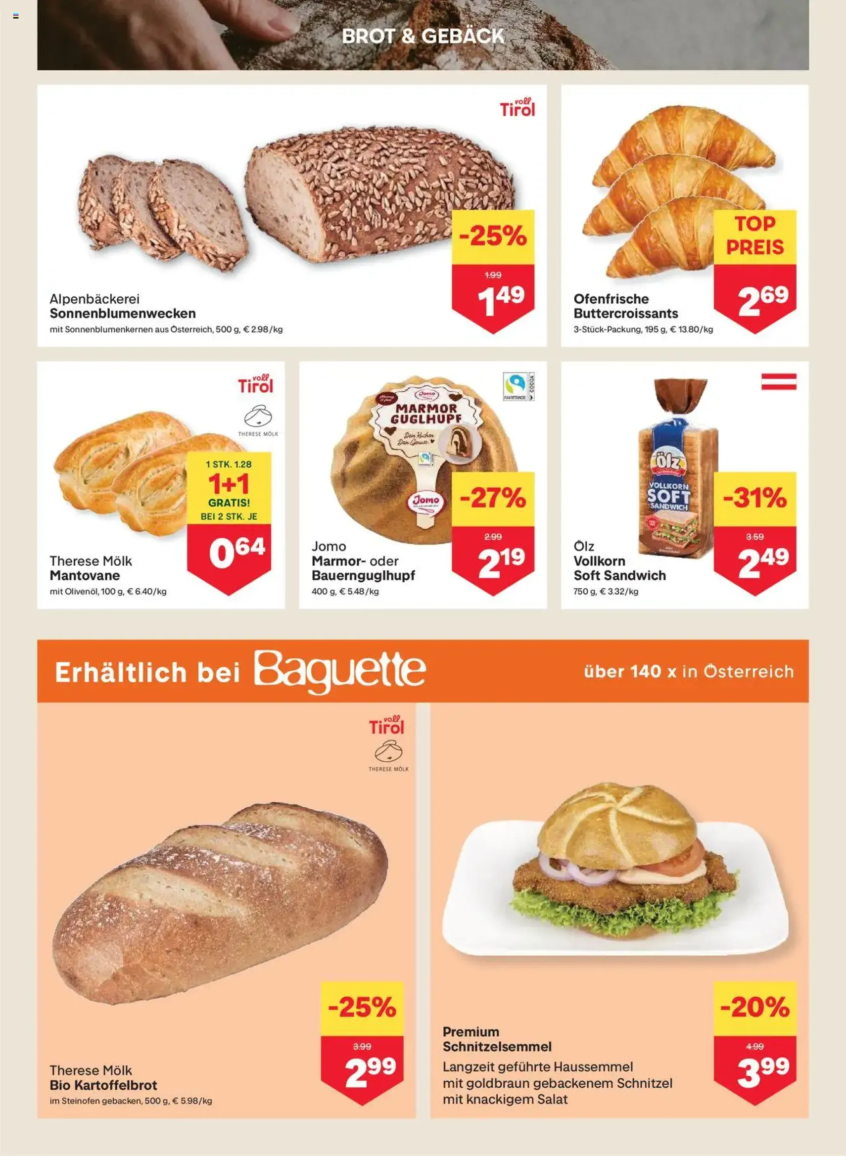 MPREIS Flugblatt - Gültiger Prospekt ab 11.09.2025, Seite 4 von insgesamt 12