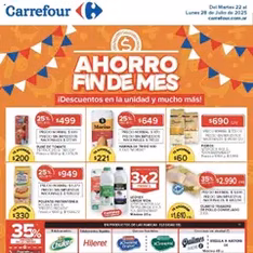 Vista previa del folleto Carrefour ofertas válido desde 22/07/2025