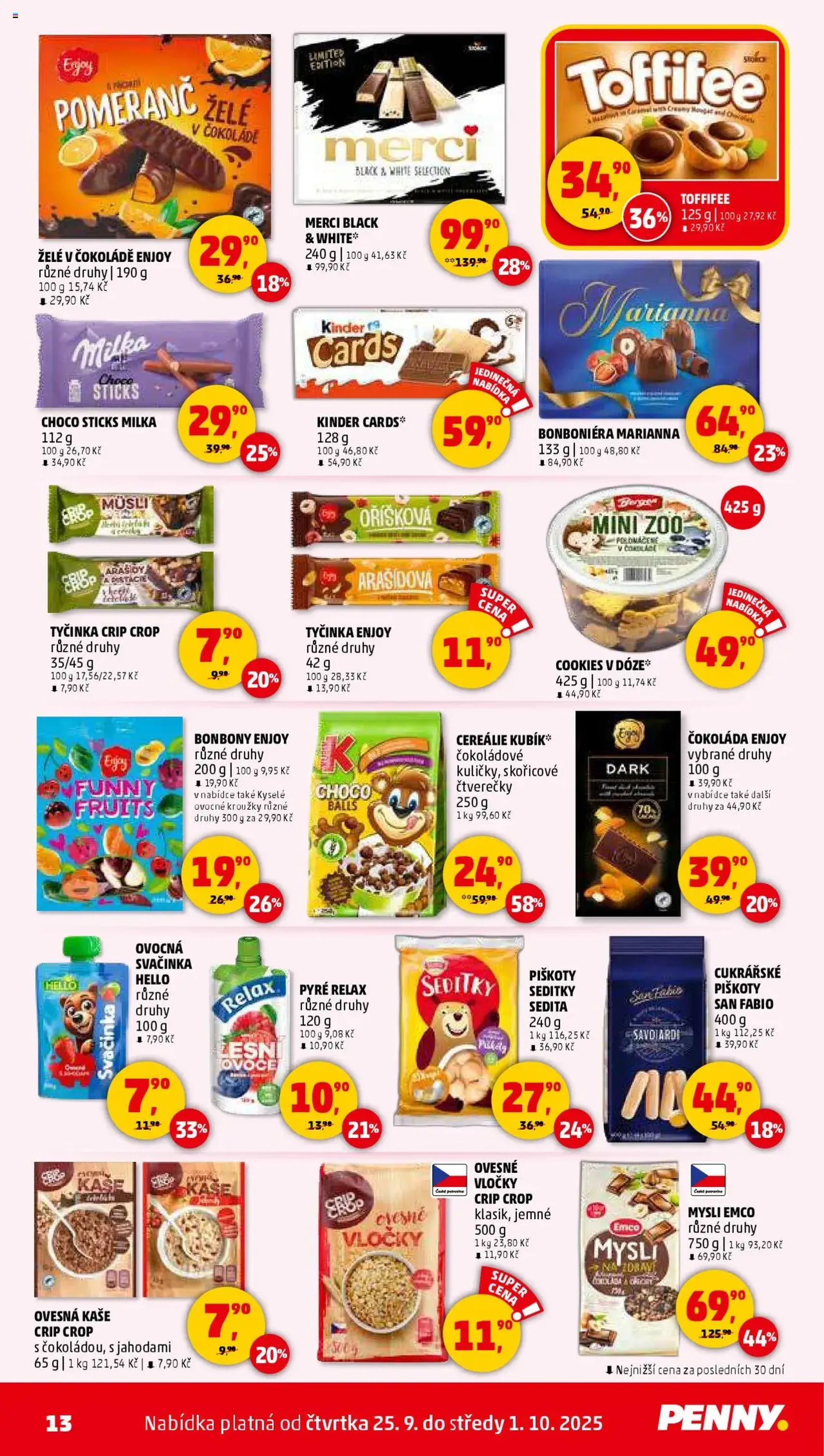 Penny Market leták - Čtvrtečník - platný leták od 25.09.2025 strana 13 z 35