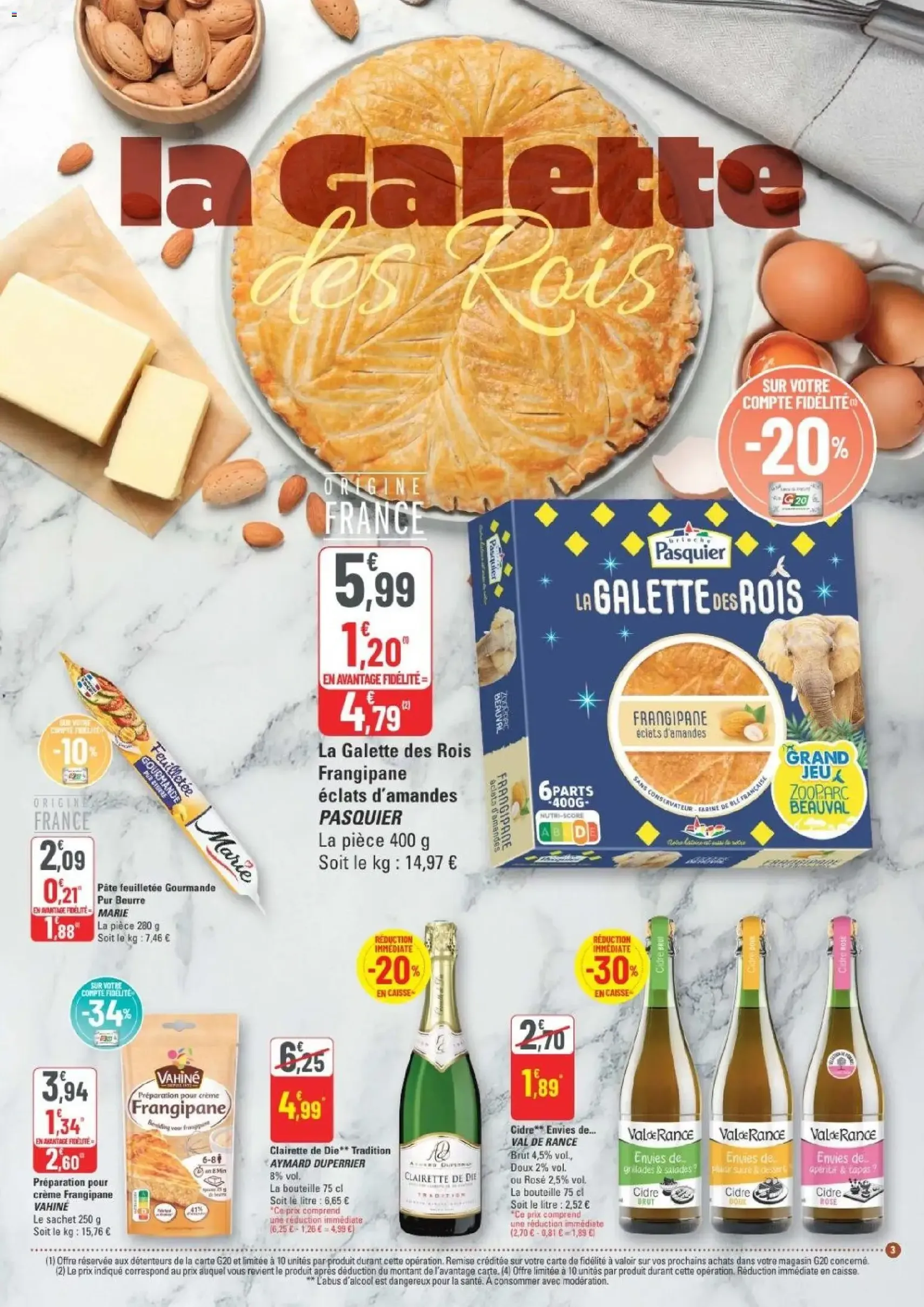 G20 Supermarchés catalogue - brochure valable à partir du 31/12/2025, page 3 sur 16