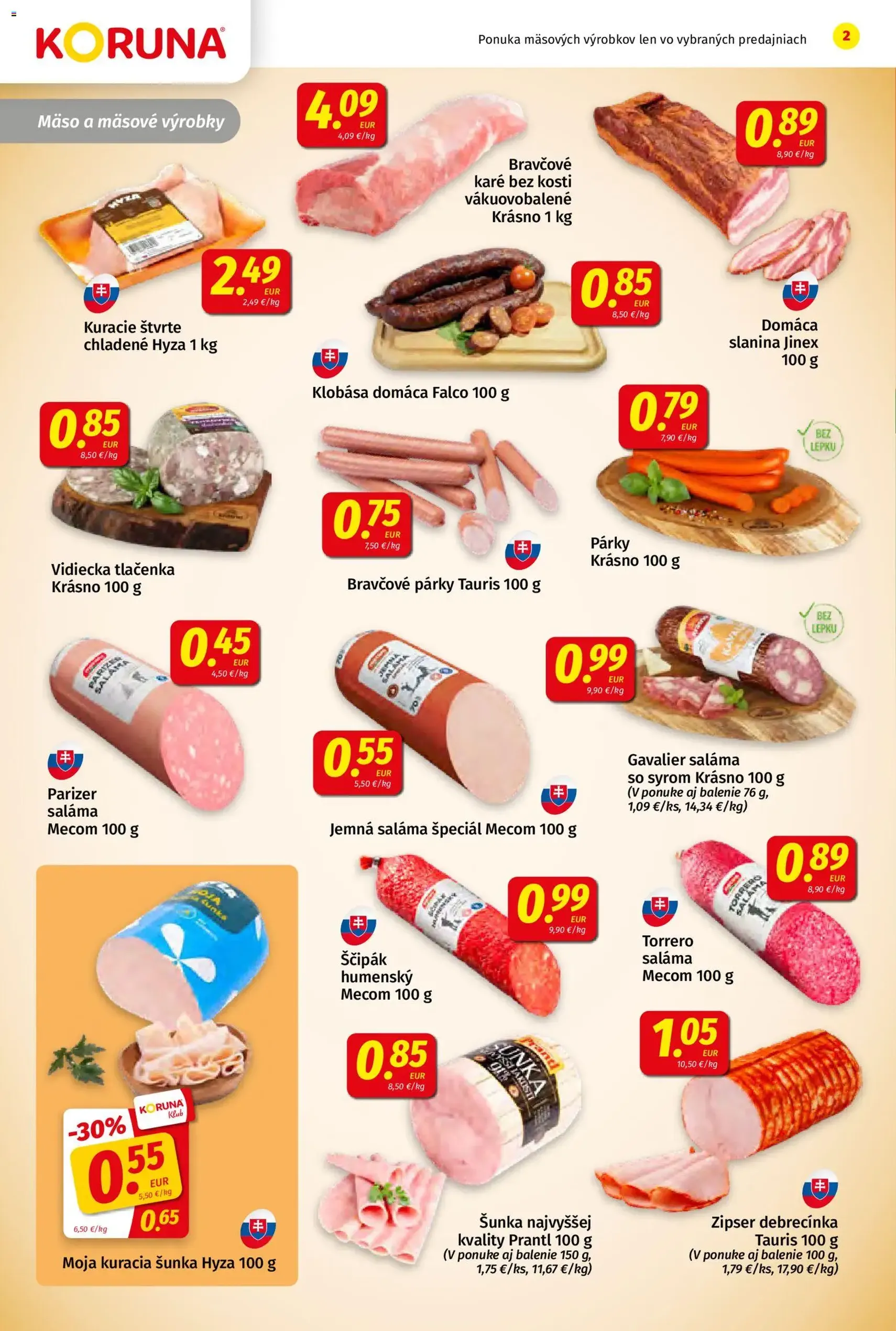 Koruna leták - platný leták od 11.09.2026 strana 2 z 24