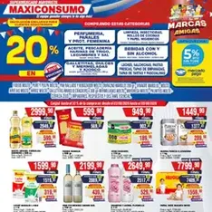 Vista previa del folleto Maxiconsumo ofertas válido desde 03/08/2026