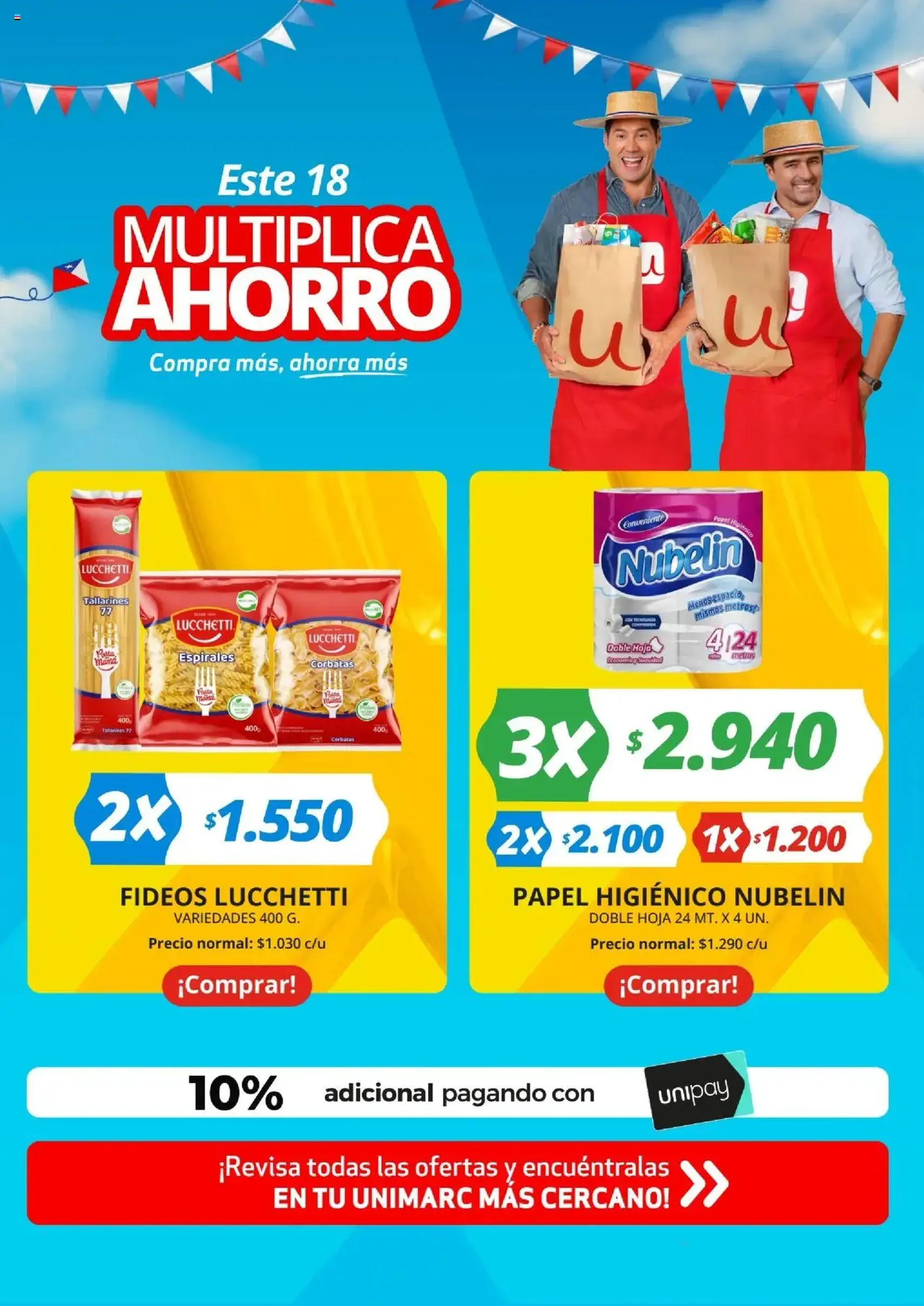 Unimarc Ofertas - folleto válido desde 19.08.2025 página 1 de 11