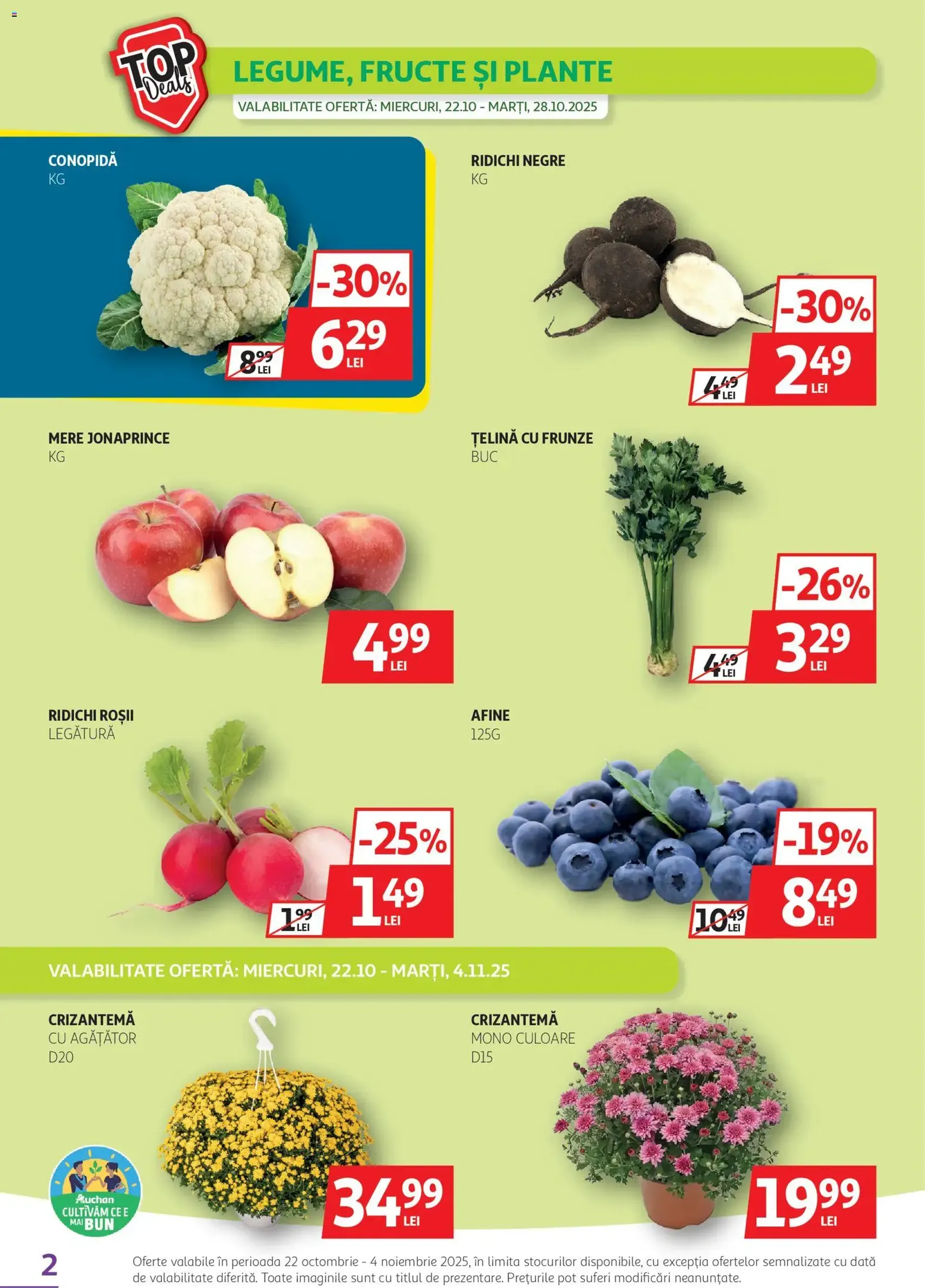 Catalog Auchan - cataloage valabile începând cu 22.10.2025 pagina 2 din 22 Catalog Auchan - cataloage valabile începând cu 22.10.2025 pagina 2 din 22