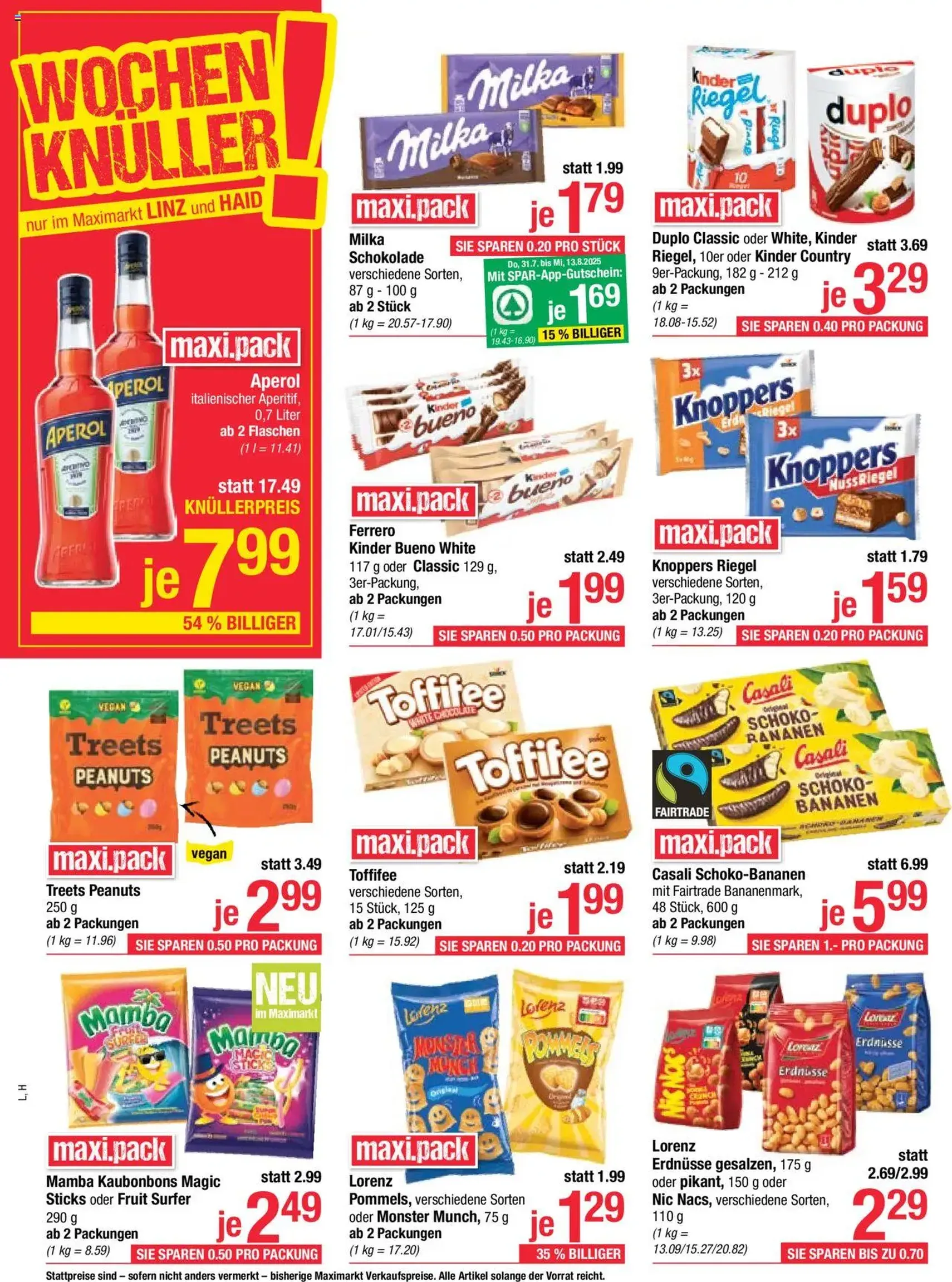 Maximarkt Flugblatt - Gültiger Prospekt ab 04.08.2025, Seite 8 von insgesamt 20 Maximarkt Flugblatt - Gültiger Prospekt ab 04.08.2025, Seite 8 von insgesamt 20