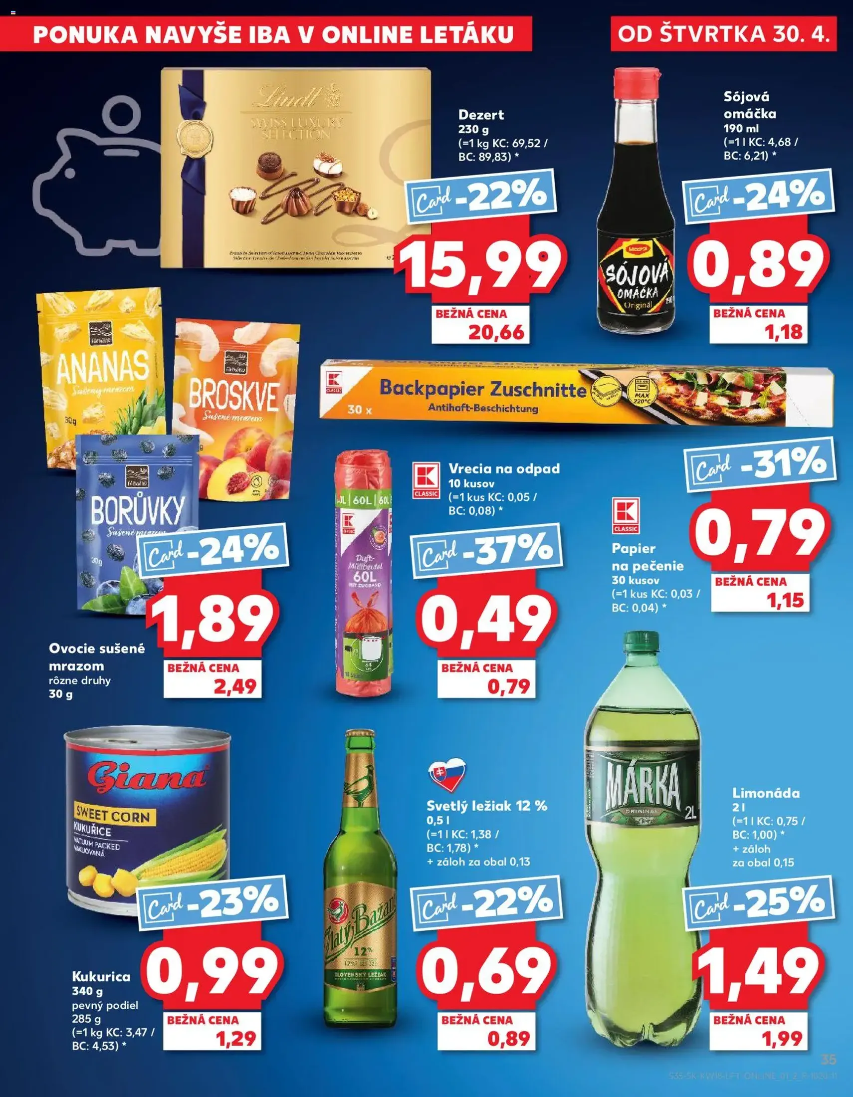 Kaufland leták - platný leták od 30.04.2026 strana 35 z 72