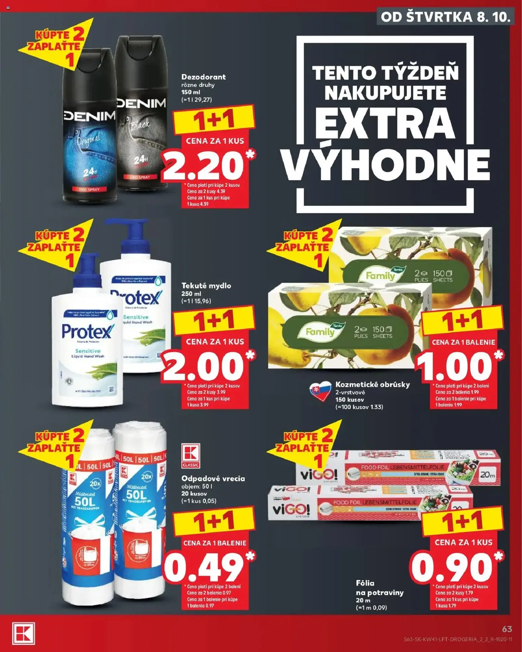 Kaufland leták - platný leták od 08.10.2026 strana 63 z 86