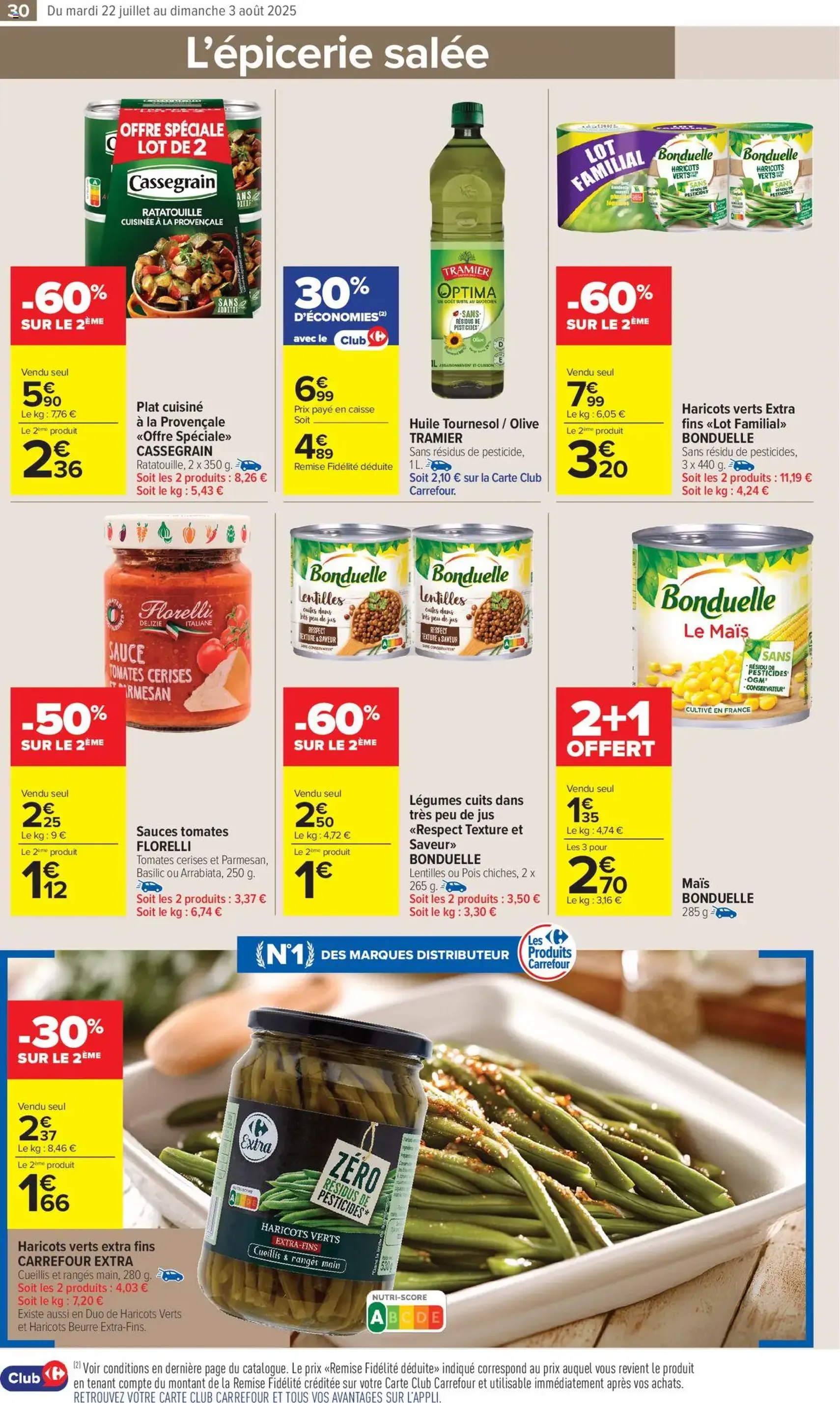 Carrefour Market catalogue semaine 30 - brochure valable à partir du 22/07/2025, page 34 sur 48