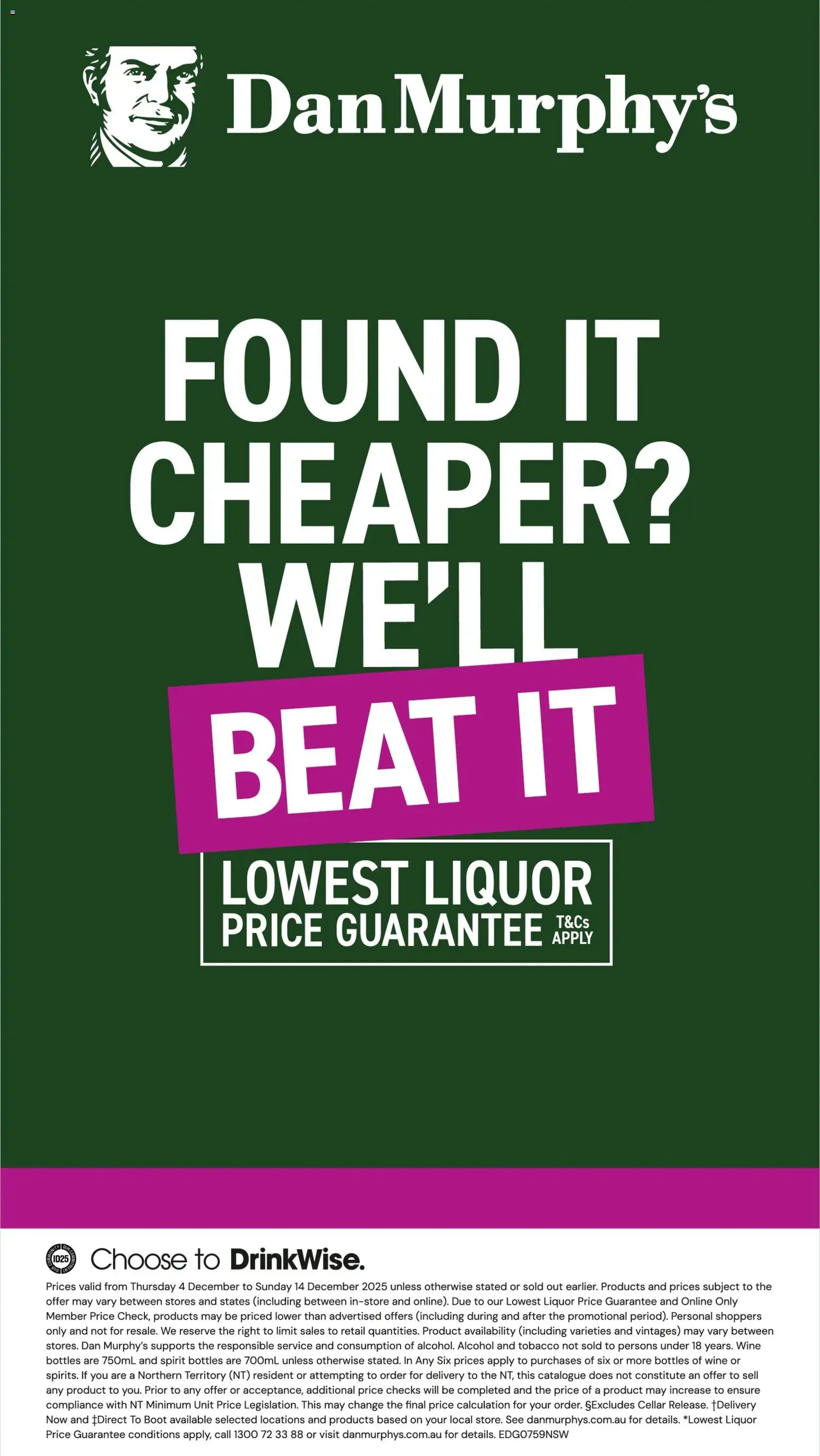 Dan Murphy's Catalogue - valid flyer from 04/12/2025, page 52 of 52