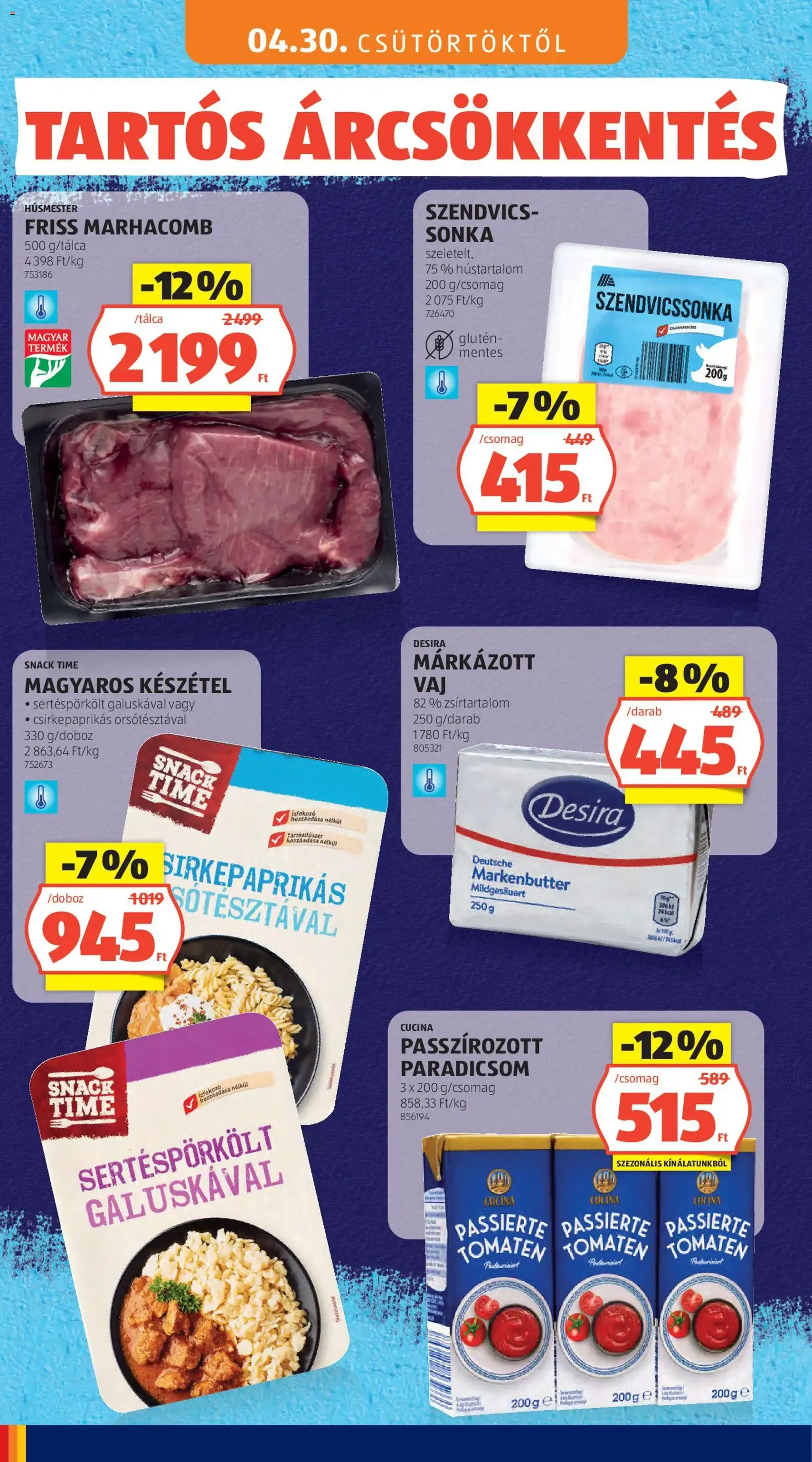 Aldi akciós újság - 2026.05.14. érvényes szórólap 2 oldal 36 oldalból