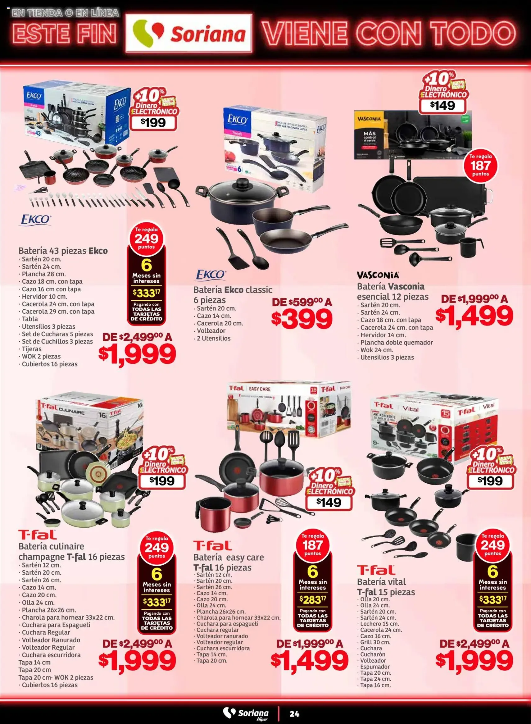 Soriana - Este fin Soriana viene con todo Híper Nacional - folleto válido desde 05/11/2025 página 24 de 38