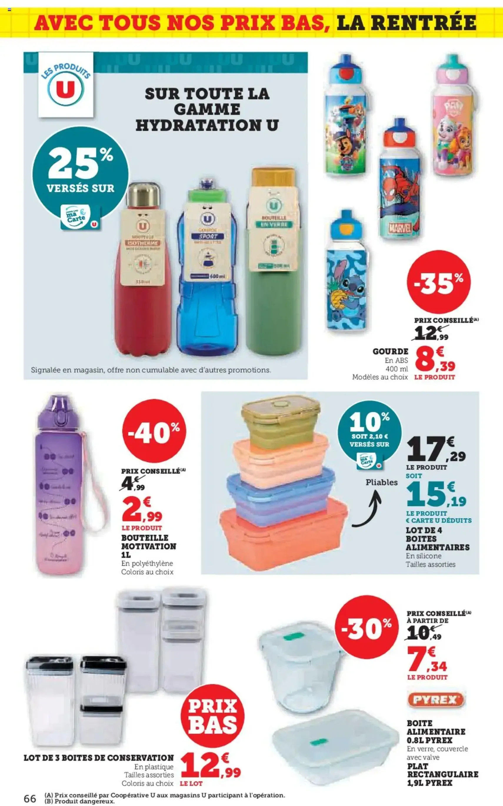Hyper U catalogue - brochure valable à partir du 12/08/2025, page 66 sur 96 Hyper U catalogue - brochure valable à partir du 12/08/2025, page 66 sur 96