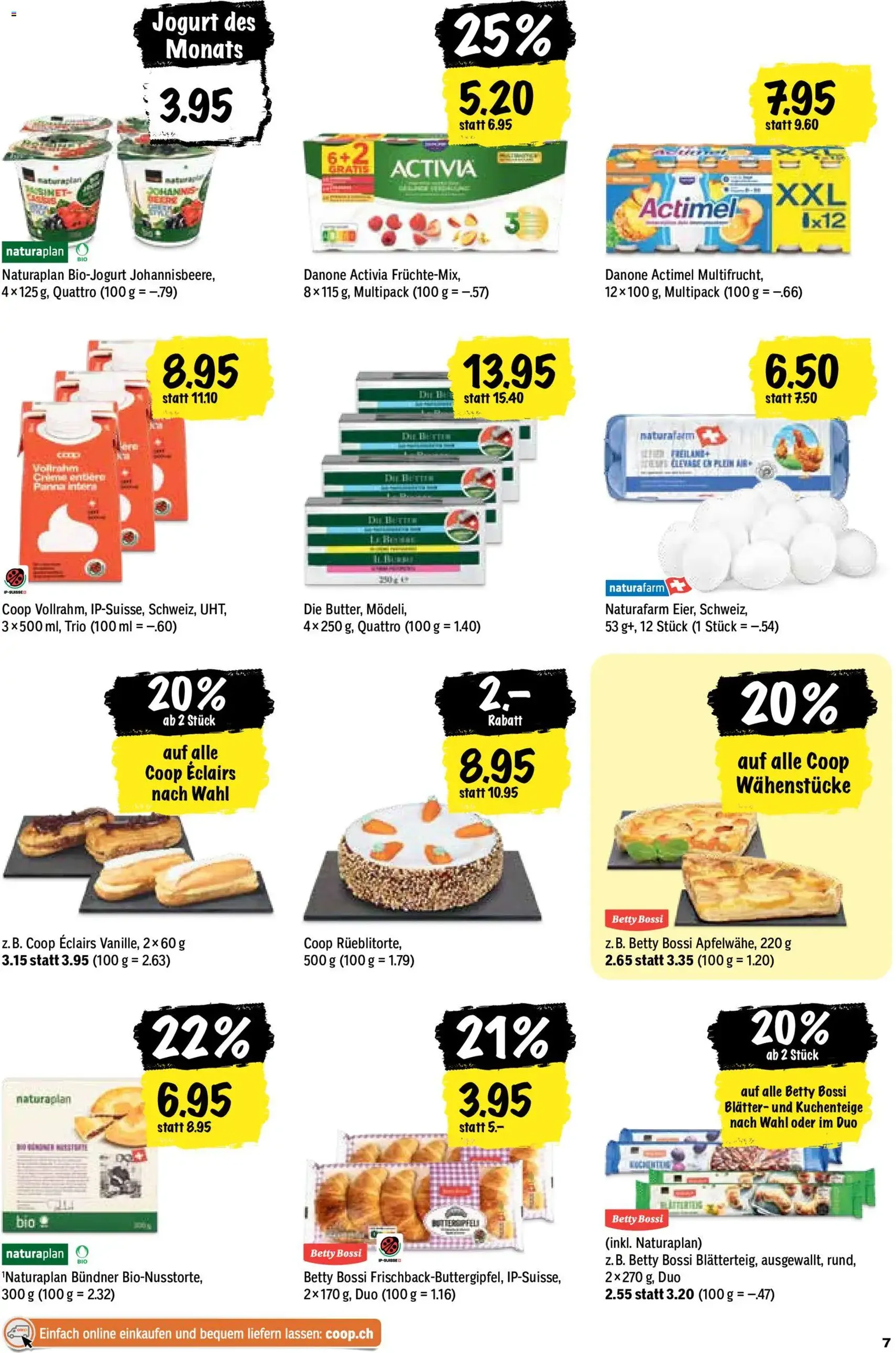 Coop aktionen - Gültiger Prospekt ab 04.06.2026, Seite 7 von insgesamt 24