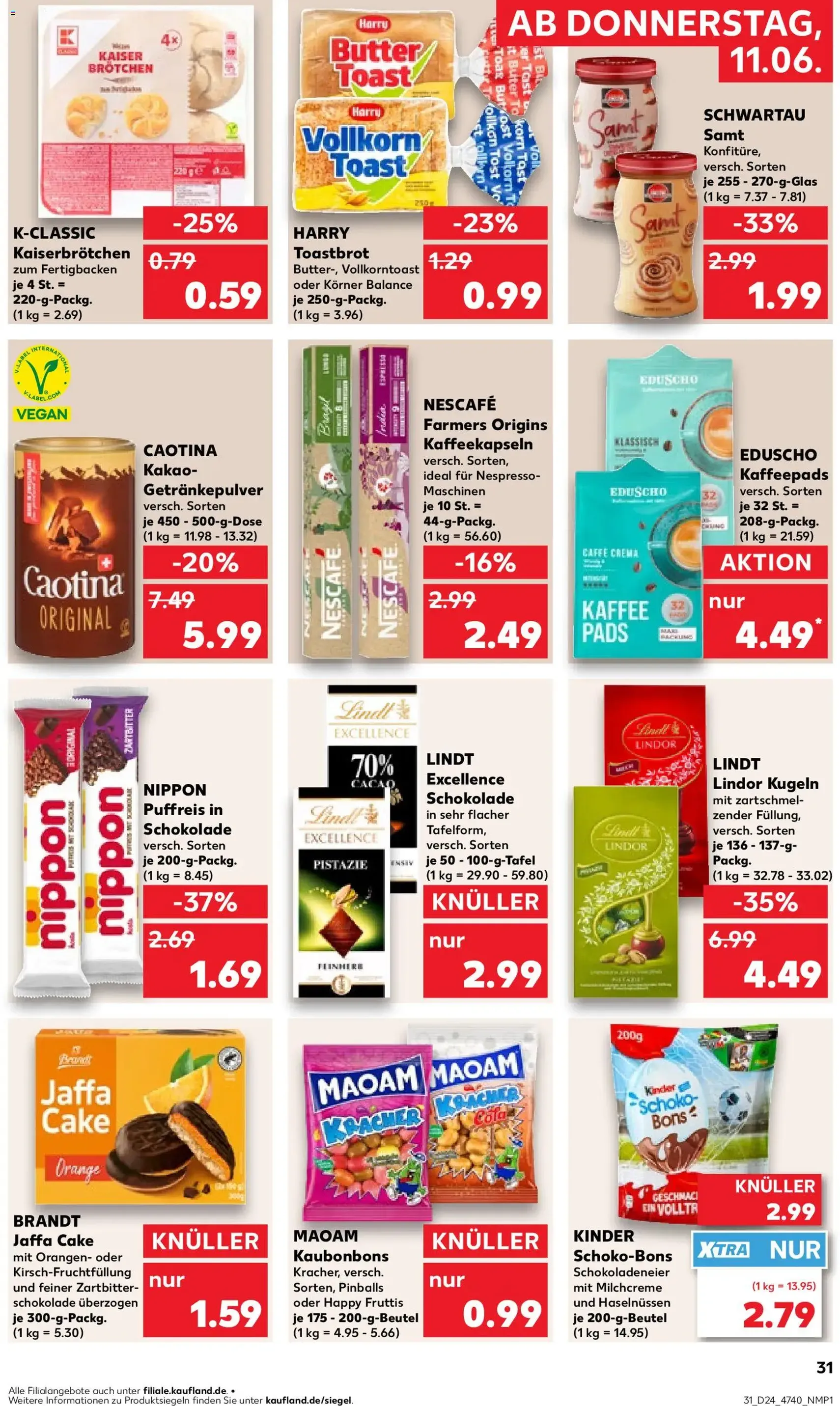 Kaufland DE - DE Folder - geldige folder vanaf 11-06-2026 pagina 31 van 50