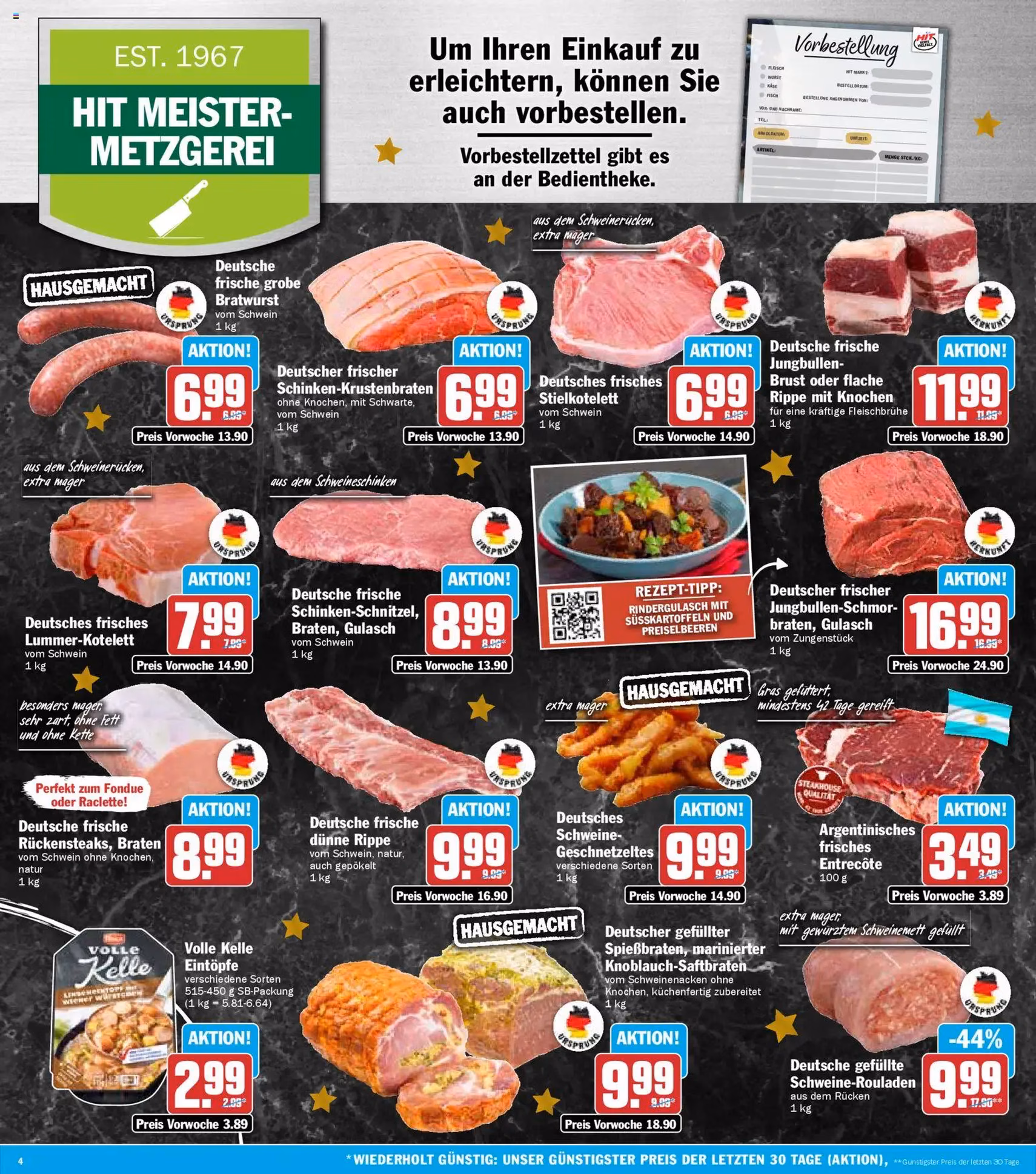 HIT Prospekt - Gültiger Prospekt ab 08.12.2025, Seite 4 von insgesamt 23