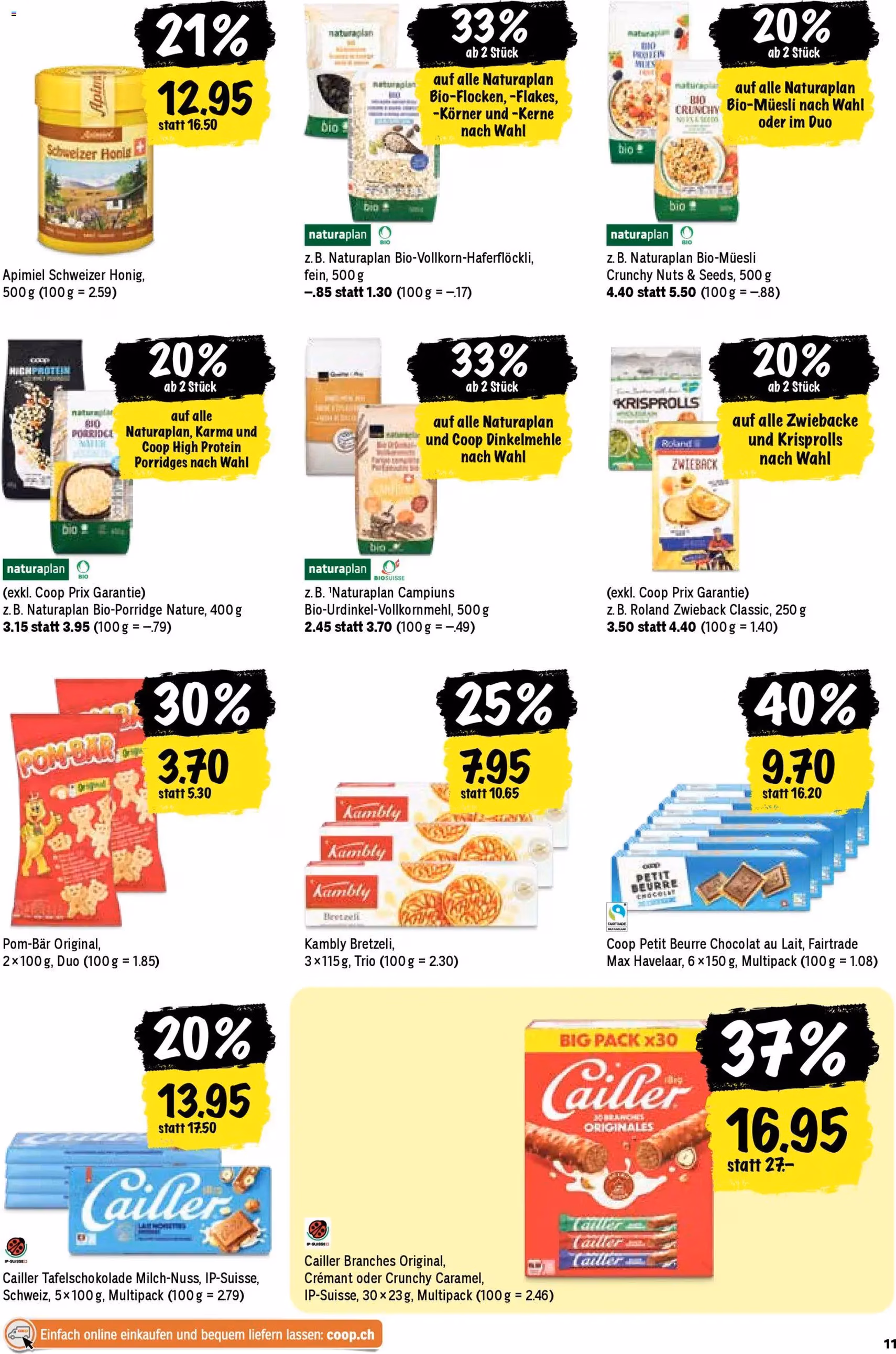 Coop aktionen - Gültiger Prospekt ab 12.03.2026, Seite 11 von insgesamt 24