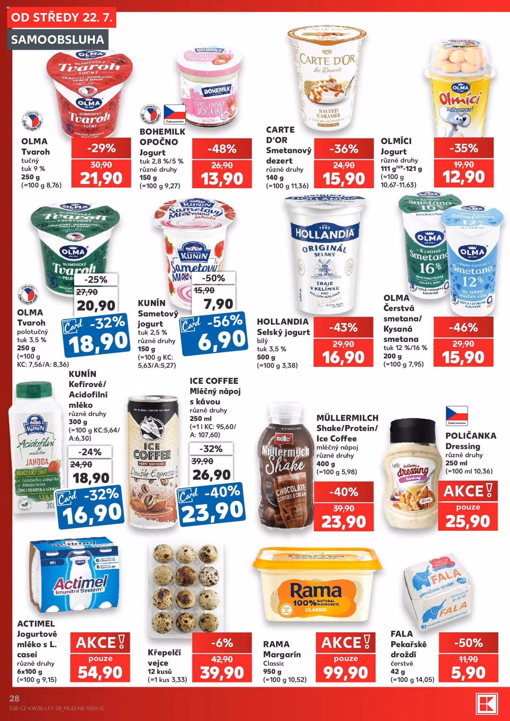 Kaufland leták - platný leták od 22.07.2026 strana 28 z 52