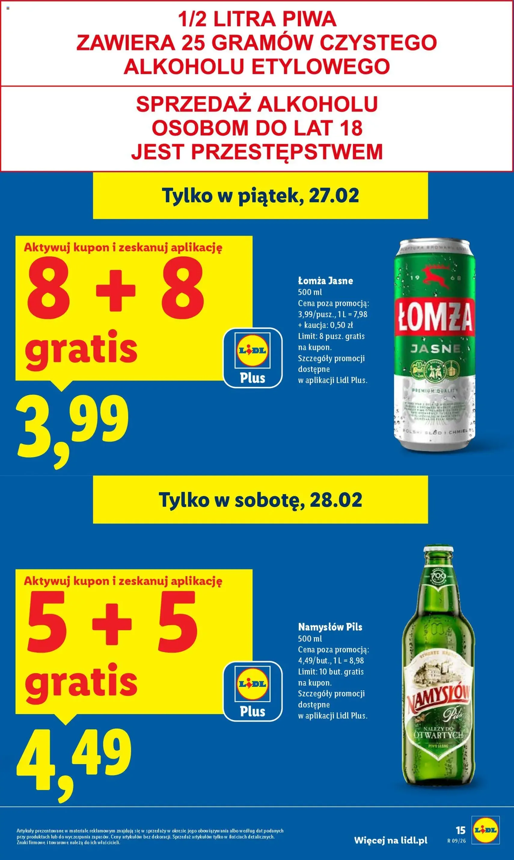 Lidl Gazetka - ważny gazetka od 26.02.2026 strona 15 z 57