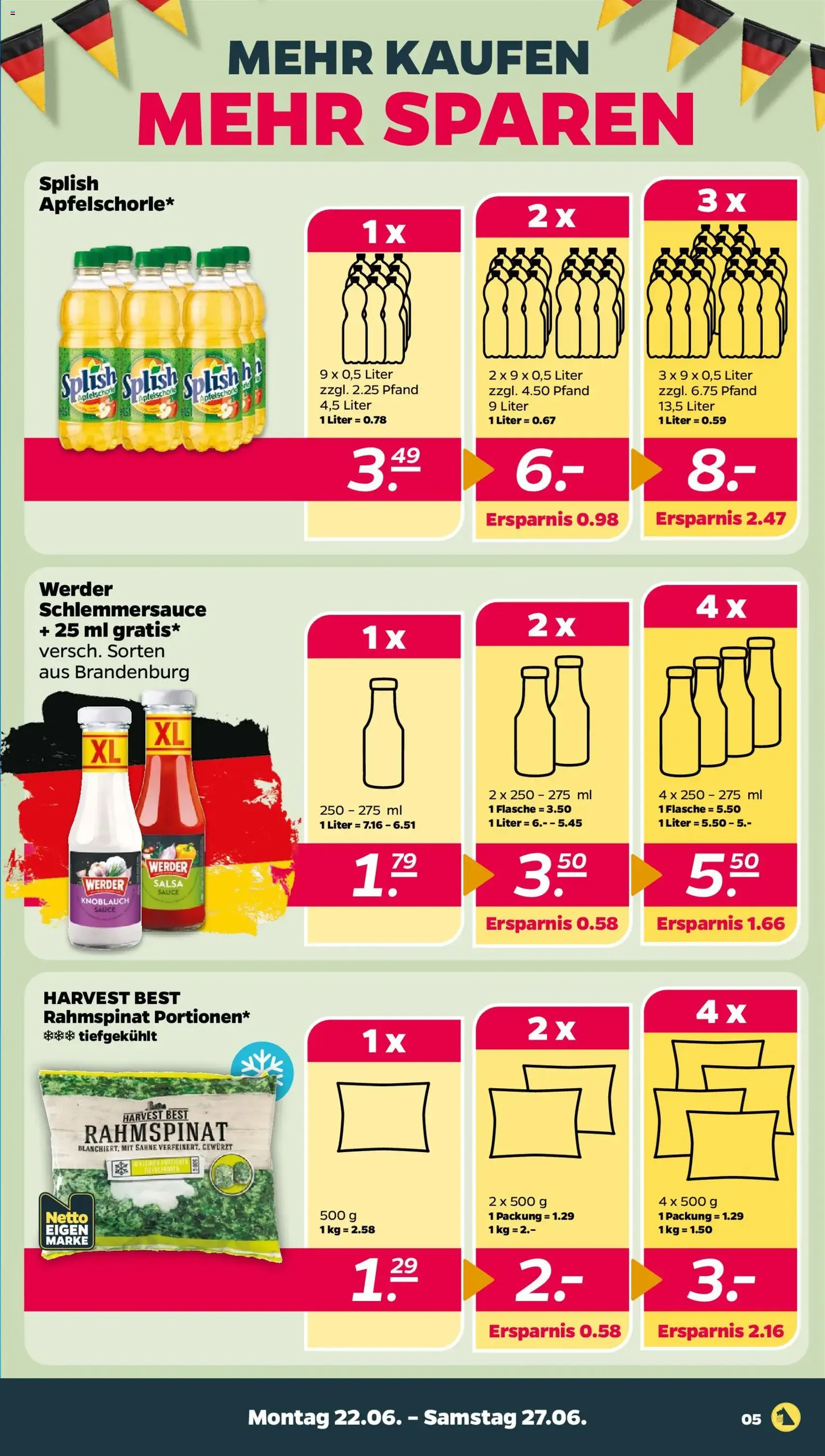 Netto Prospekt - Gültiger Prospekt ab 22.06.2026, Seite 5 von insgesamt 37