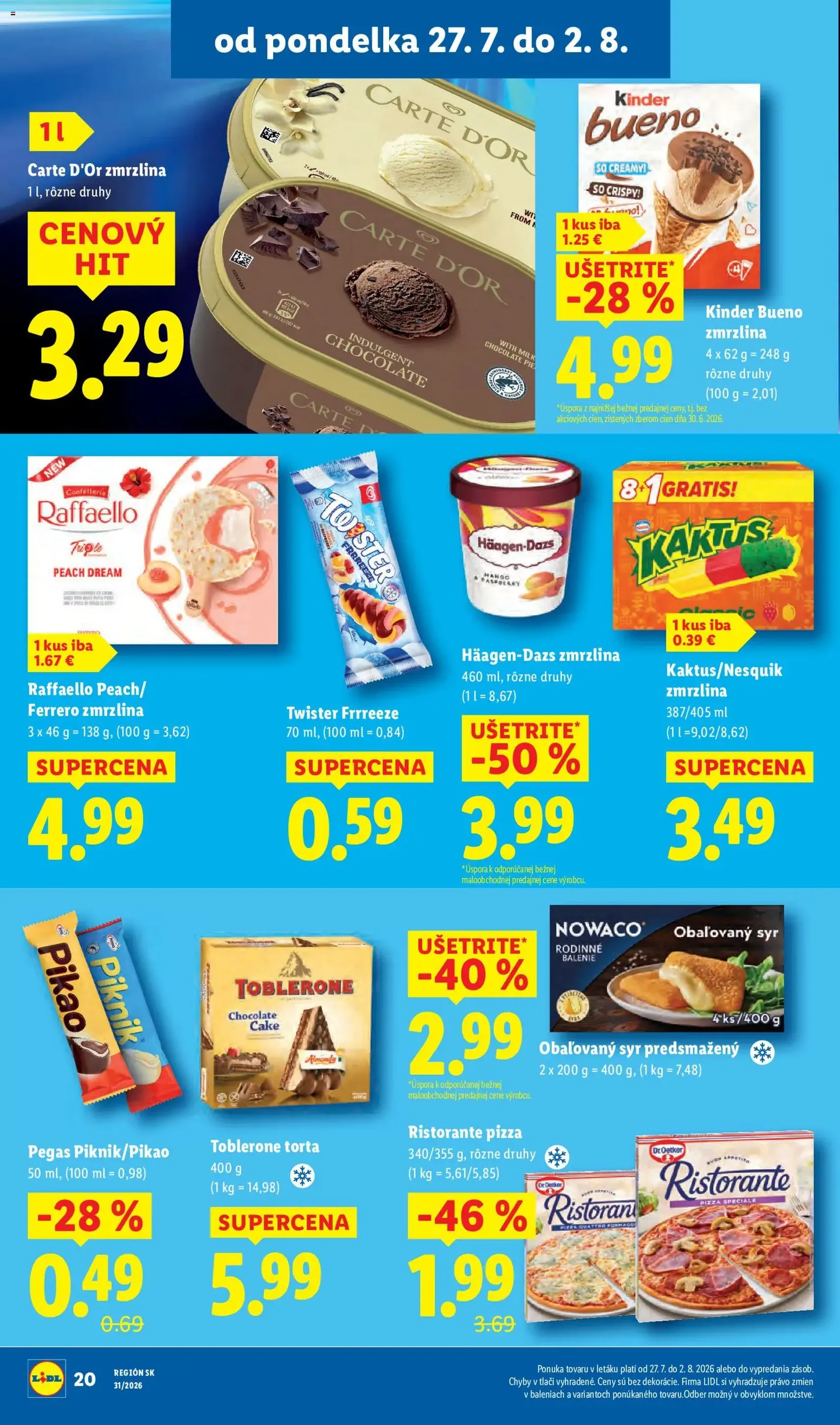 Lidl leták - platný leták od 27.07.2026 strana 28 z 108