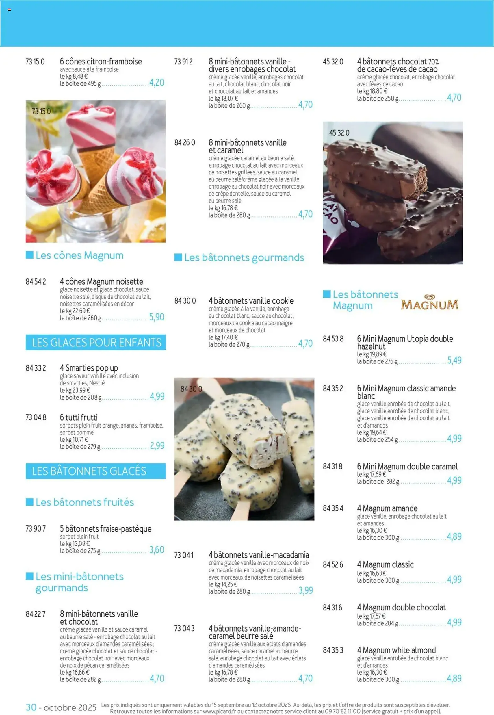 Picard catalogue - brochure valable à partir du 15/09/2025, page 30 sur 36 Picard catalogue - brochure valable à partir du 15/09/2025, page 30 sur 36