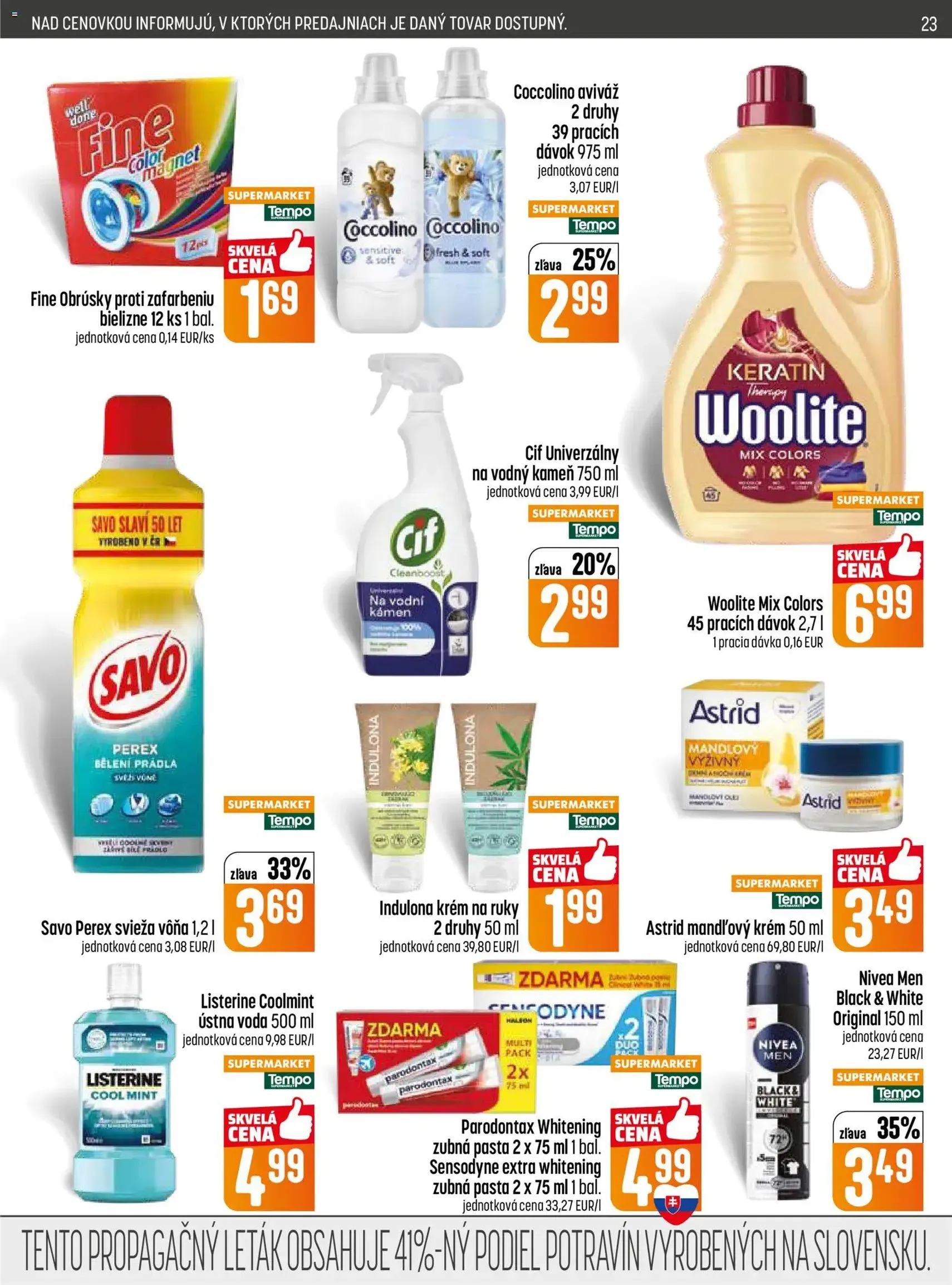 COOP Jednota leták - platný leták od 12.02.2026 strana 23 z 28