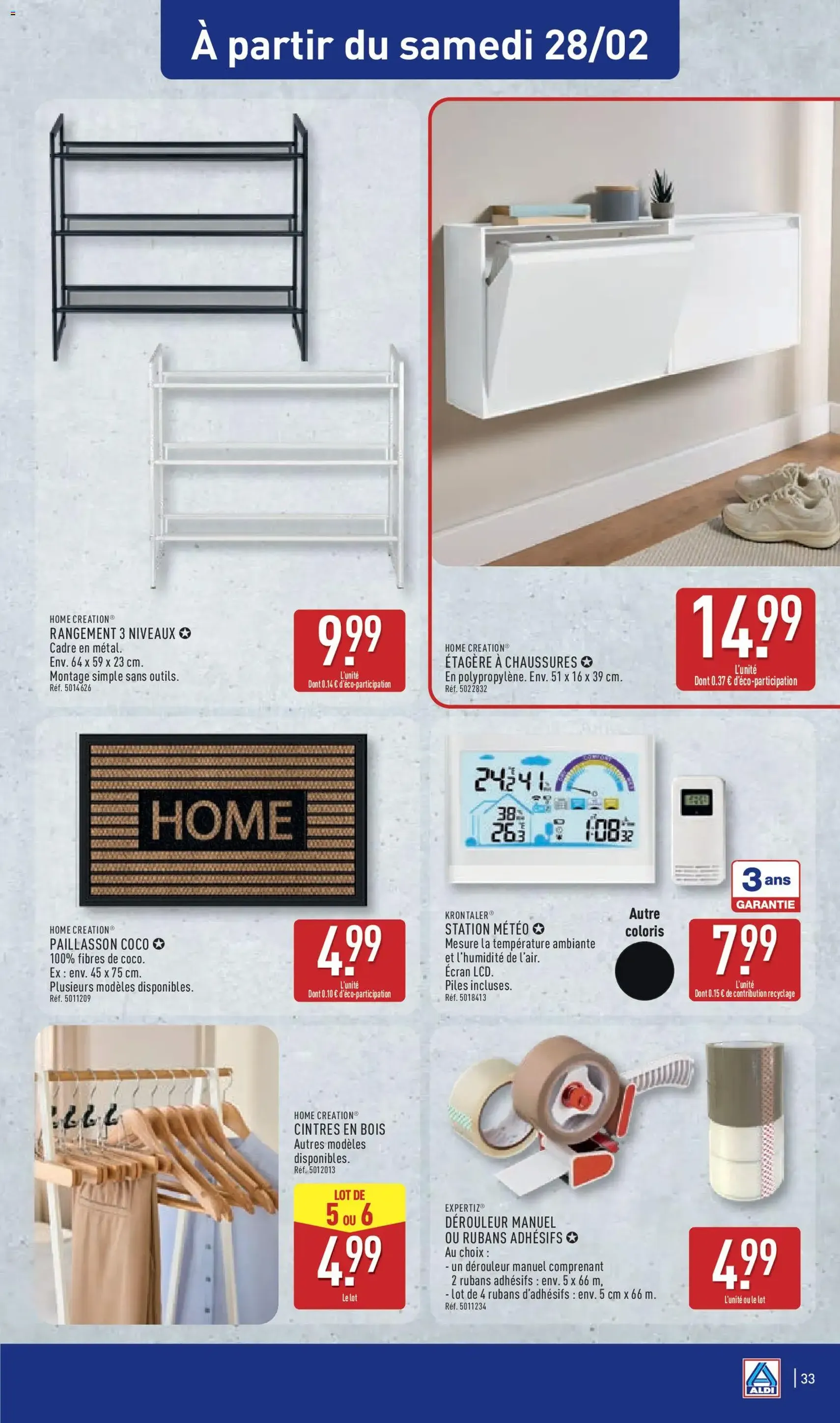 Aldi - Catalogue de la semaine 9 - brochure valable à partir du 24/02/2026, page 35 sur 39
