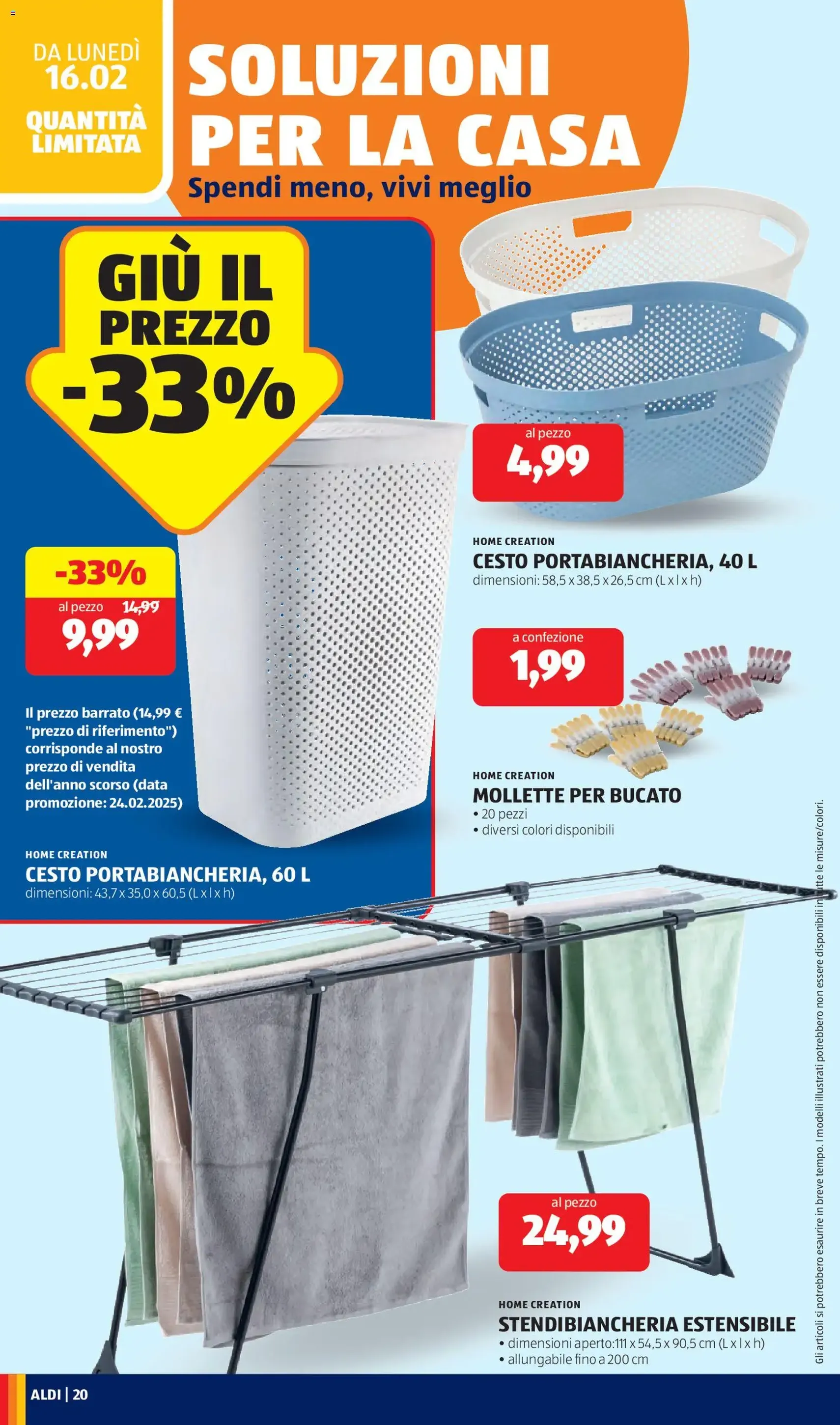 Volantino Aldi - volantino valido dal 16/02/2026 pagina 20 di 32