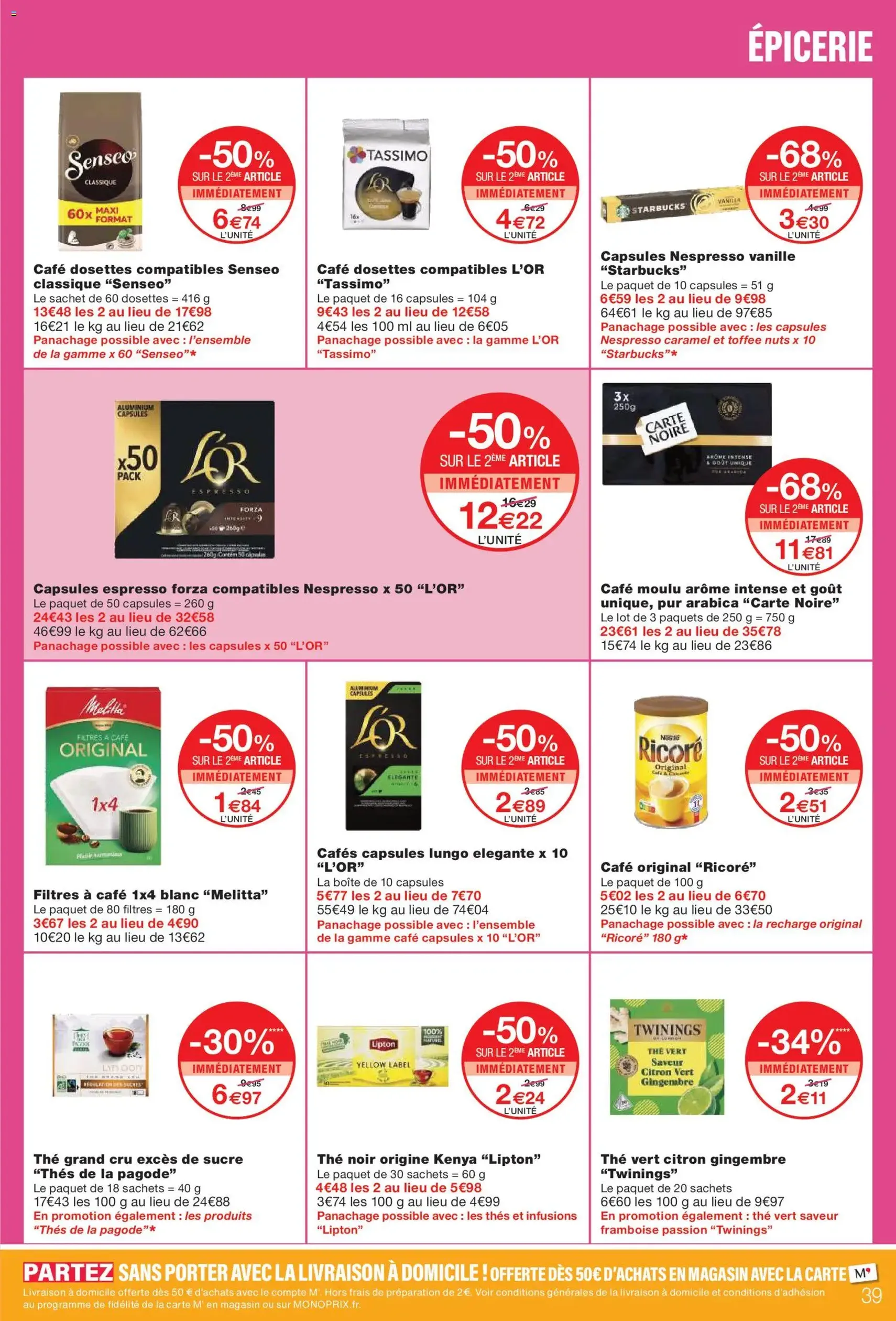 Monoprix catalogue - brochure valable à partir du 02/12/2025, page 39 sur 66
