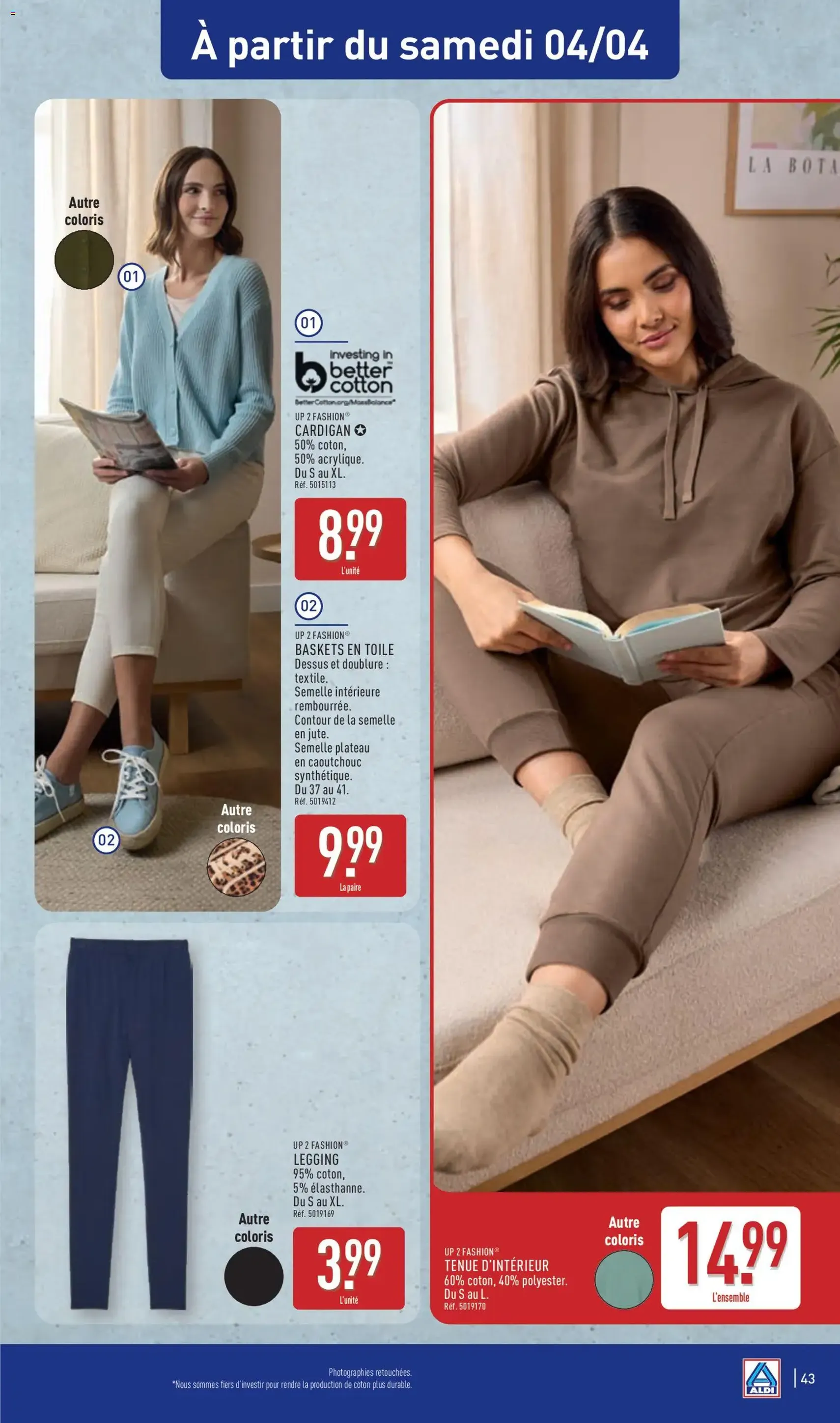 Aldi - Catalogue de la semaine 14 - brochure valable à partir du 31/03/2026, page 47 sur 54