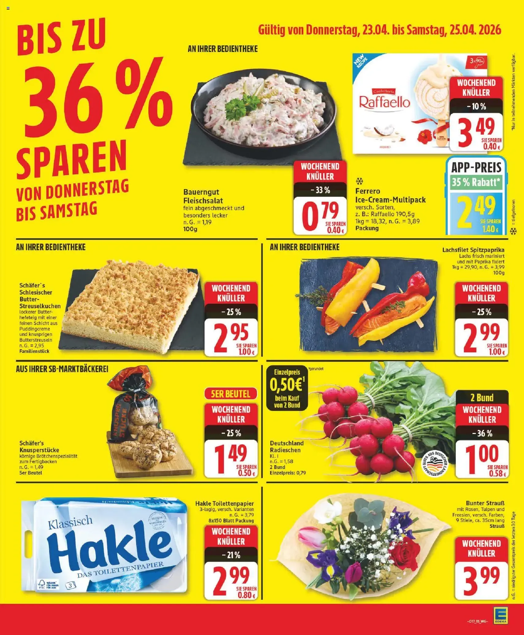 Edeka Prospekt - Gültiger Prospekt ab 20.04.2026, Seite 15 von insgesamt 19