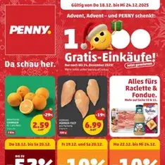 Penny Markt Flugblatt - Prospekt Vorschau gültig ab 18.12.2025