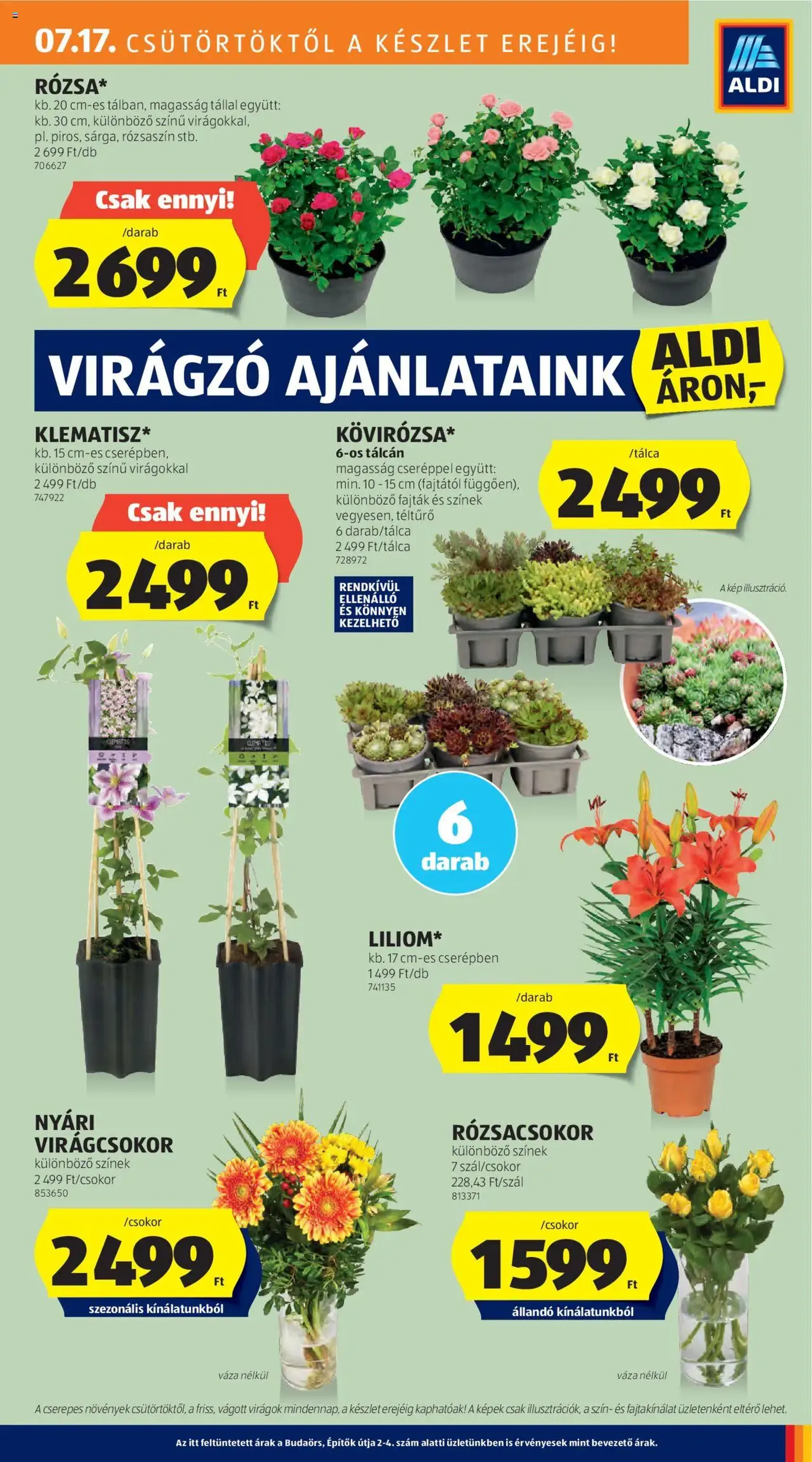 Aldi Akciós újság - 2025.07.17. érvényes szórólap 25 oldal 56 oldalból Aldi Akciós újság - 2025.07.17. érvényes szórólap 25 oldal 56 oldalból