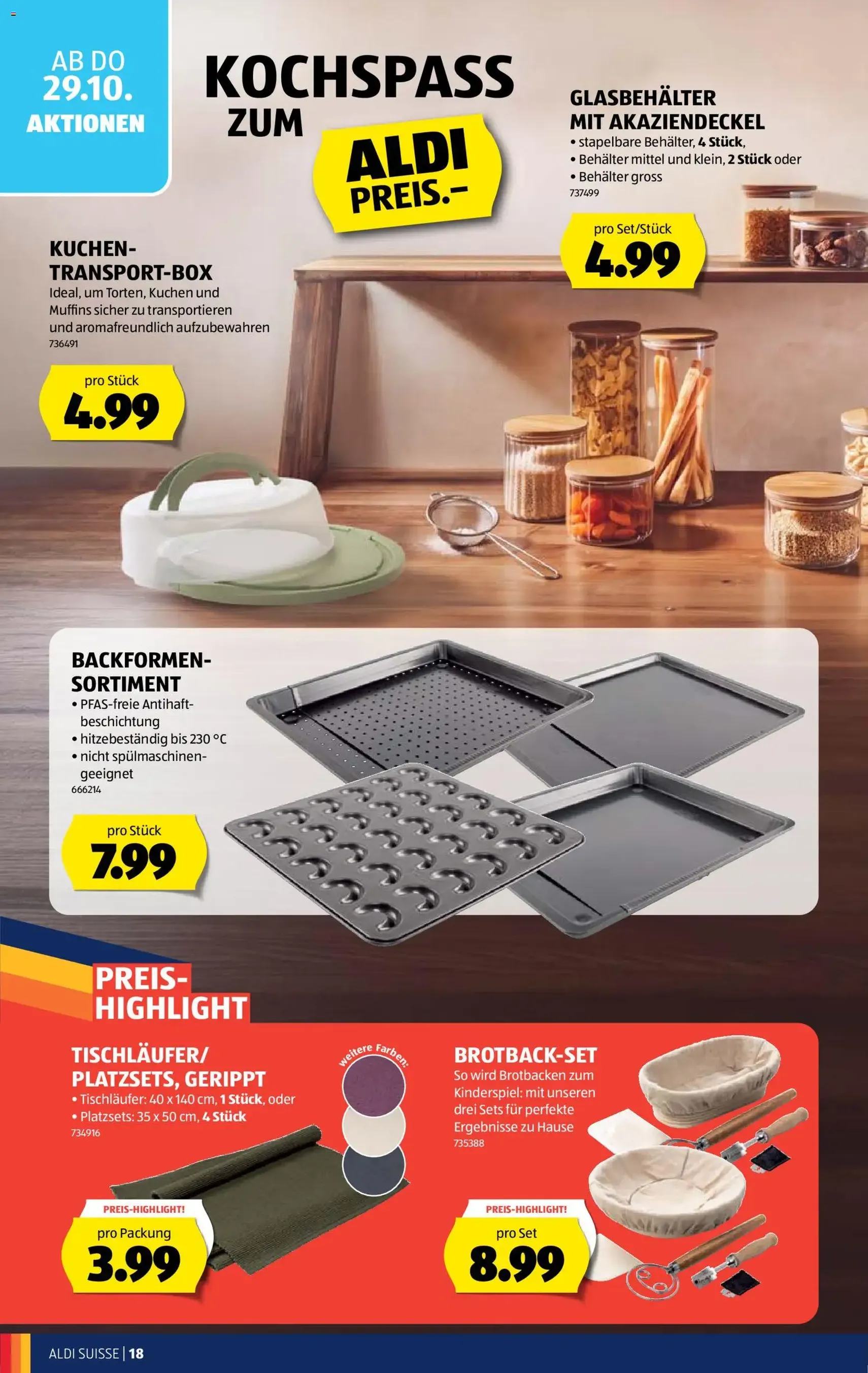 Aldi aktionen - Gültiger Prospekt ab 29.10.2026, Seite 18 von insgesamt 38
