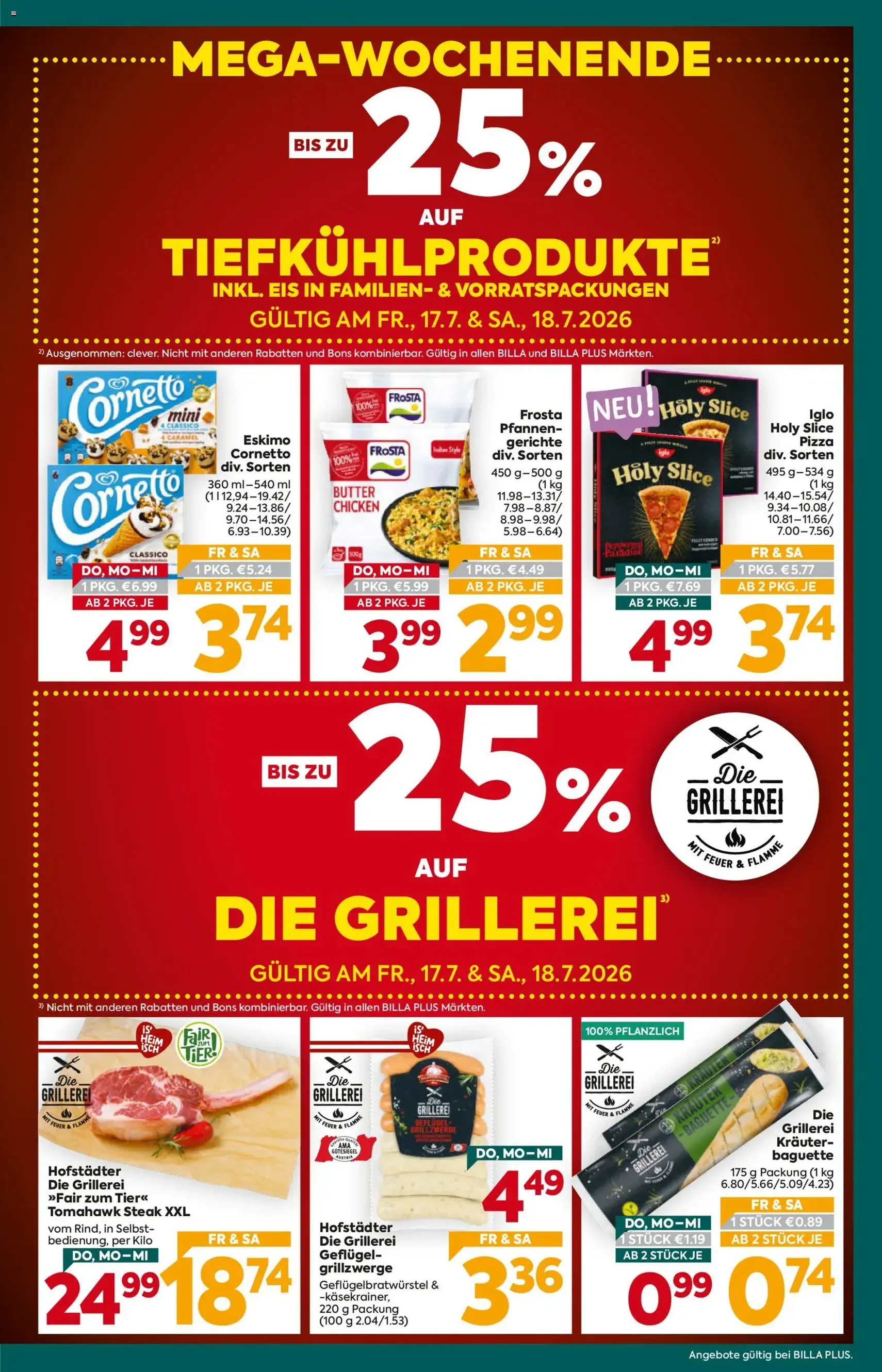 Billa Plus Flugblatt - Gültiger Prospekt ab 16.07.2026, Seite 3 von insgesamt 16
