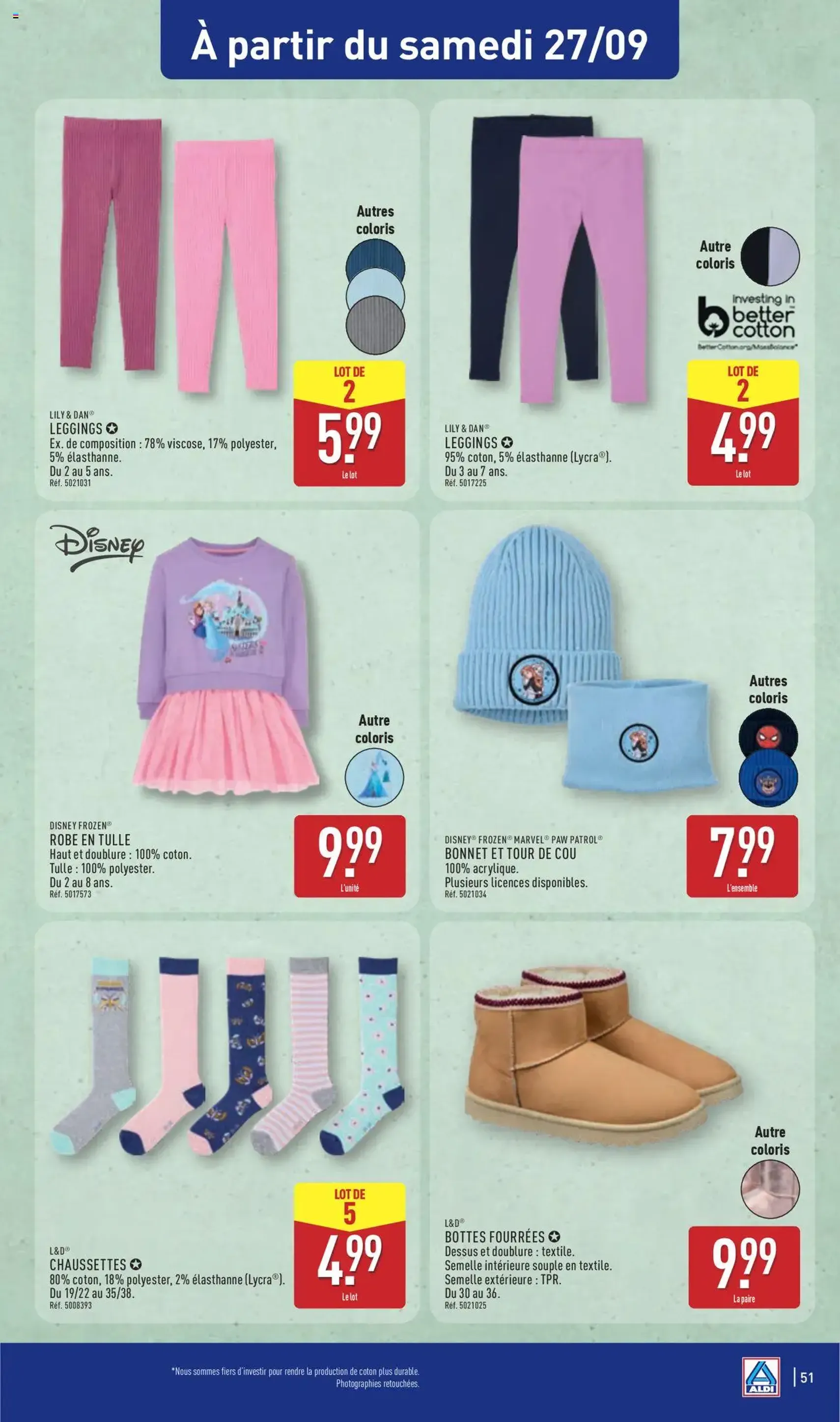 Aldi catalogue semaine 39 - brochure valable à partir du 23/09/2025, page 53 sur 57 Aldi catalogue semaine 39 - brochure valable à partir du 23/09/2025, page 53 sur 57
