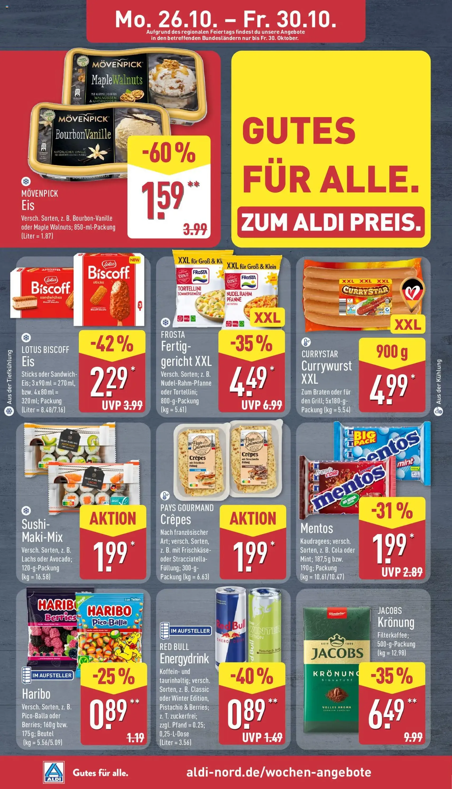Aldi Prospekt - Gültiger Prospekt ab 26.10.2026, Seite 6 von insgesamt 46