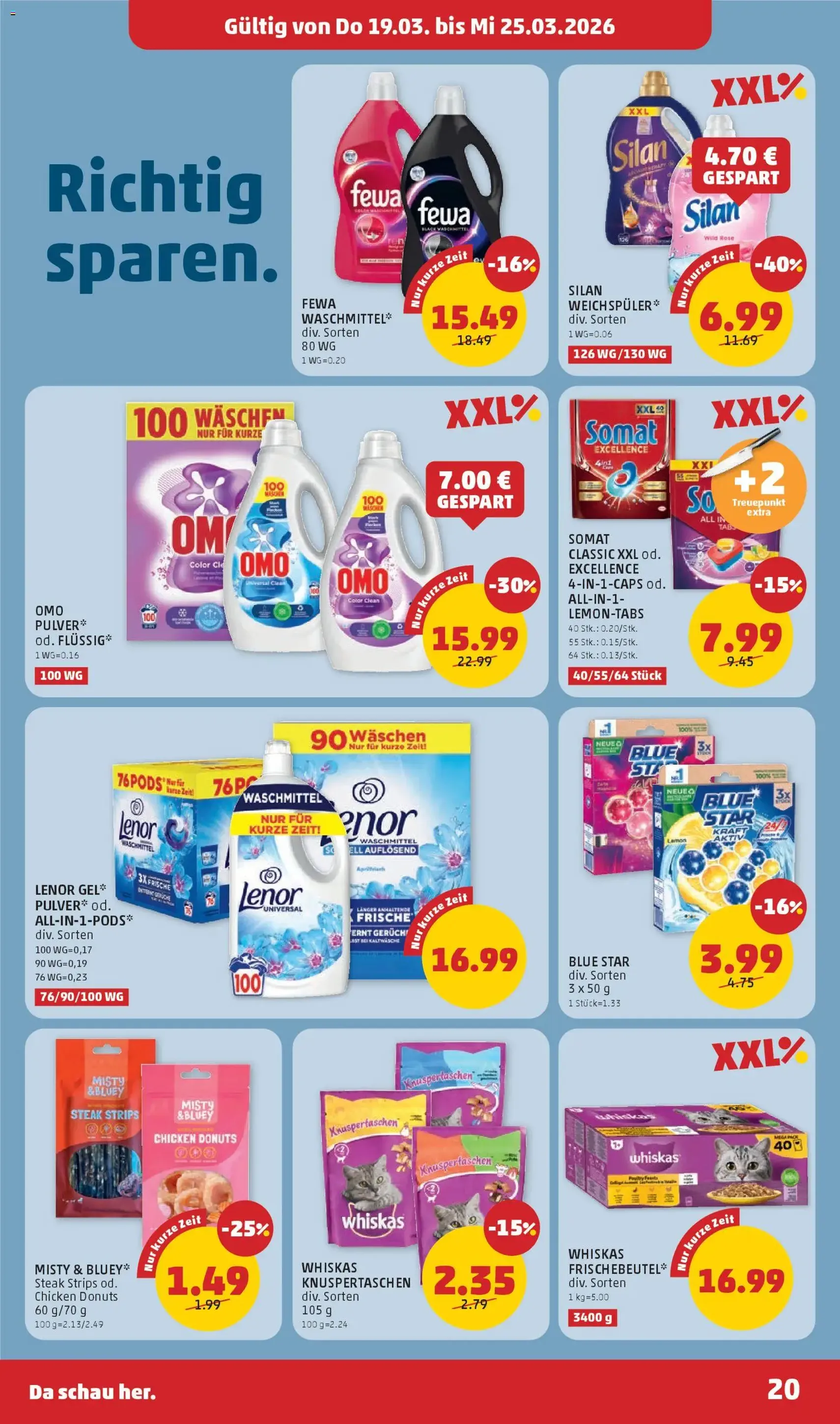 Penny Markt - Flugblatt - Gültiger Prospekt ab 19.03.2026, Seite 20 von insgesamt 32