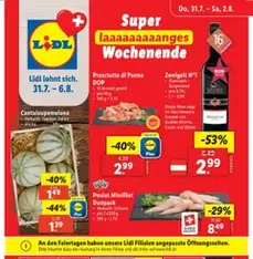 Lidl Aktionen - Prospekt Vorschau gültig ab 31.07.2025