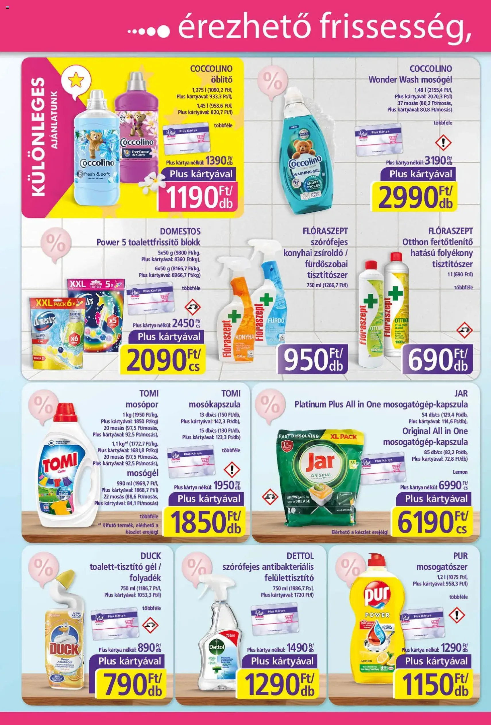 Plus Market Akciós újság - 2026.02.19. érvényes szórólap 2 oldal 8 oldalból